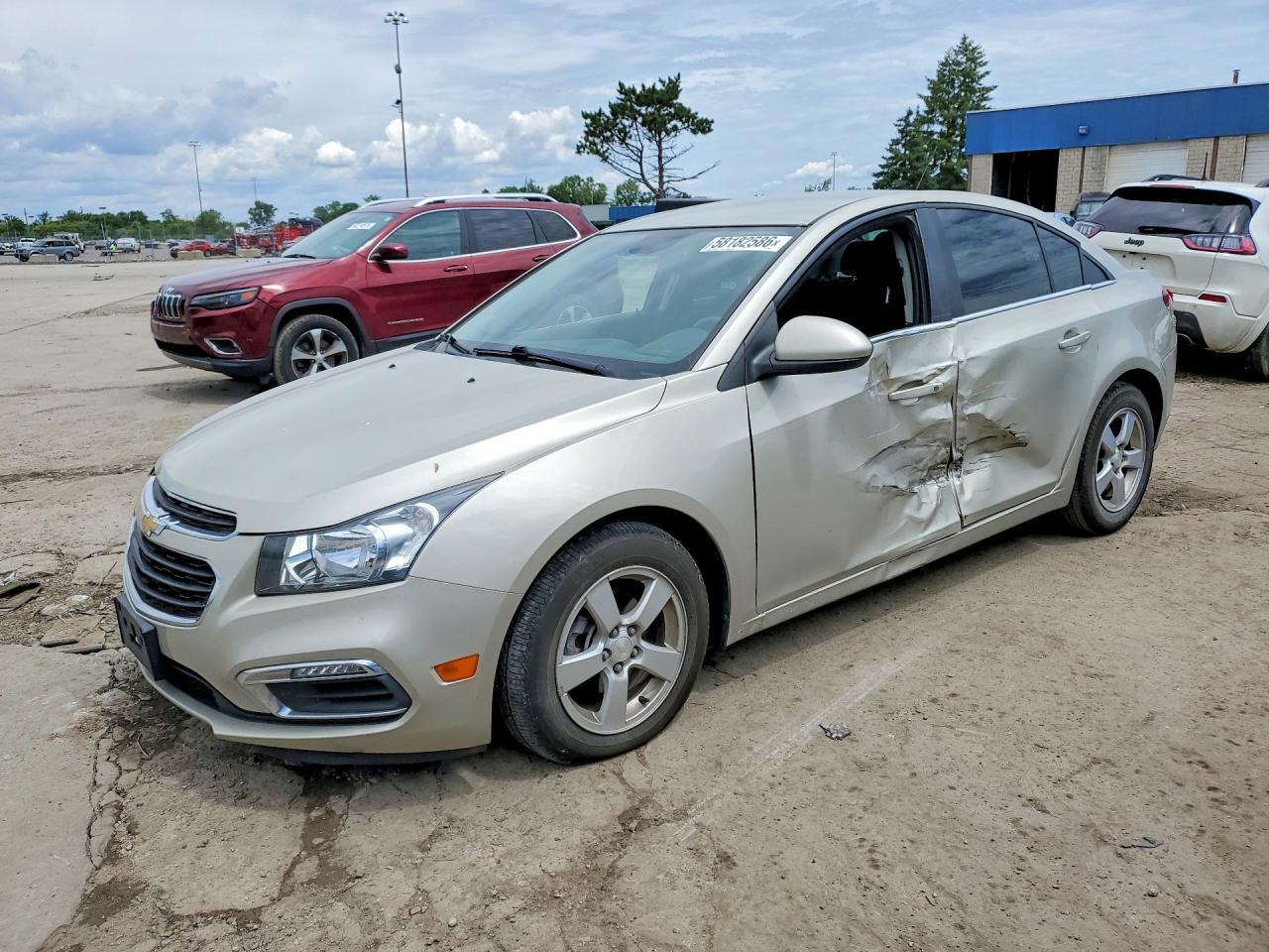 2015 Chevrolet Cruze Lt Gold vin: 1G1PC5SB4F7204097