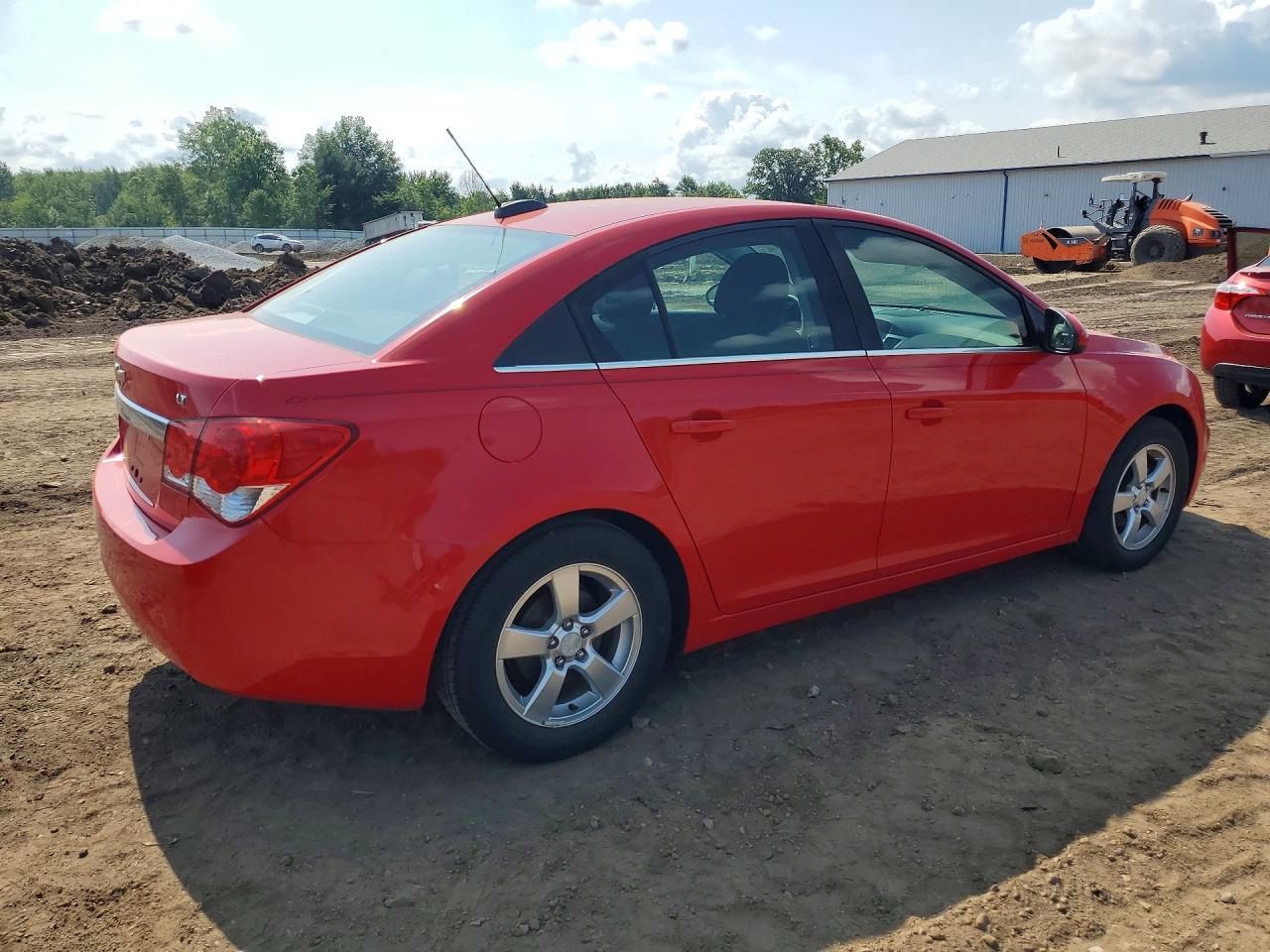2015 Chevrolet Cruze Lt Red vin: 1G1PC5SB4F7209090