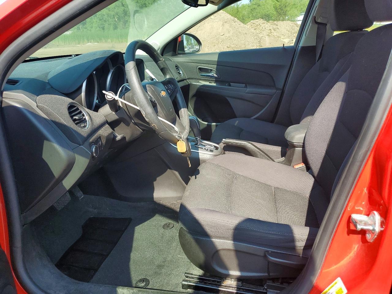 2015 Chevrolet Cruze Lt Red vin: 1G1PC5SB4F7209090