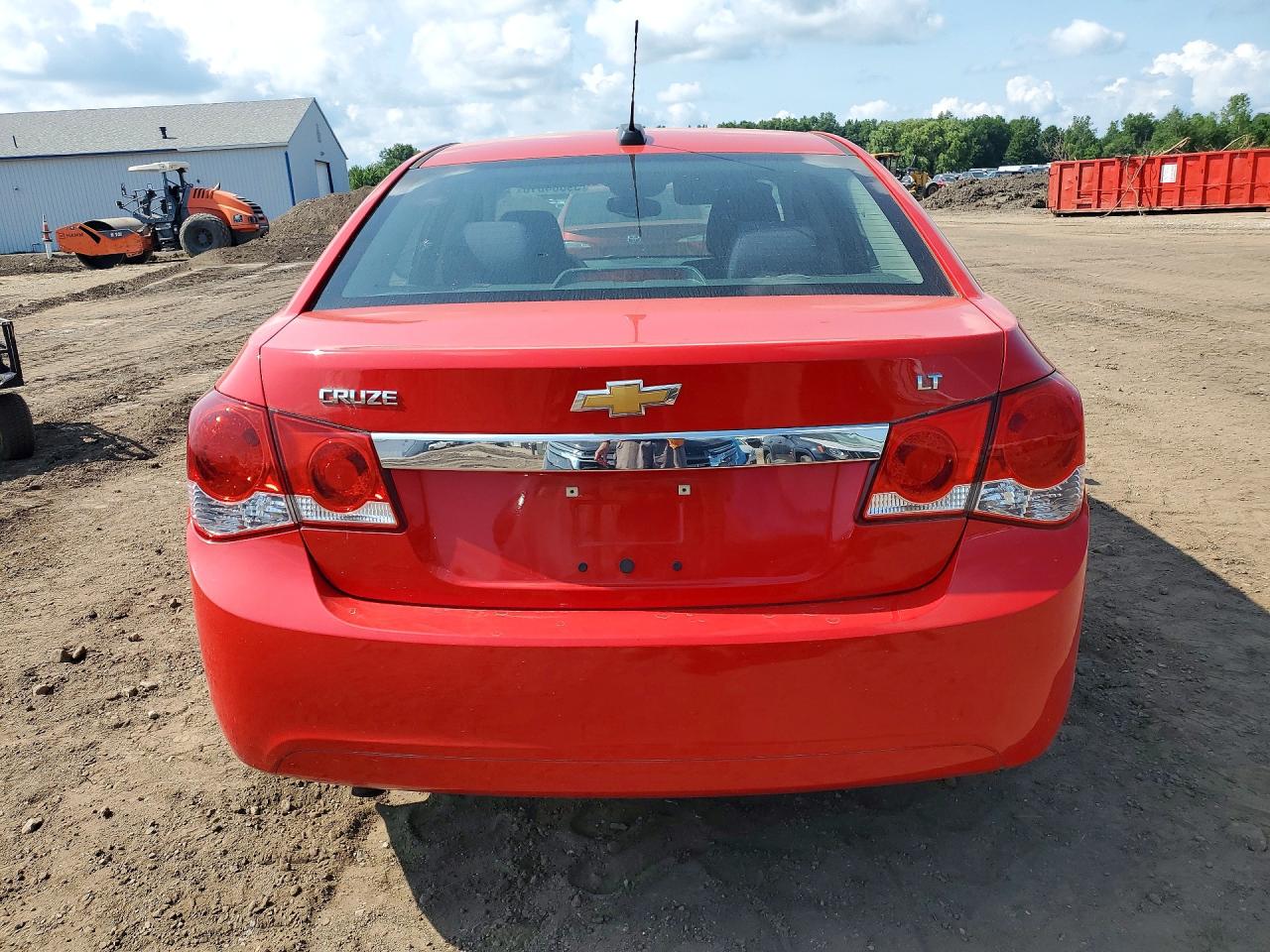 2015 Chevrolet Cruze Lt Red vin: 1G1PC5SB4F7209090