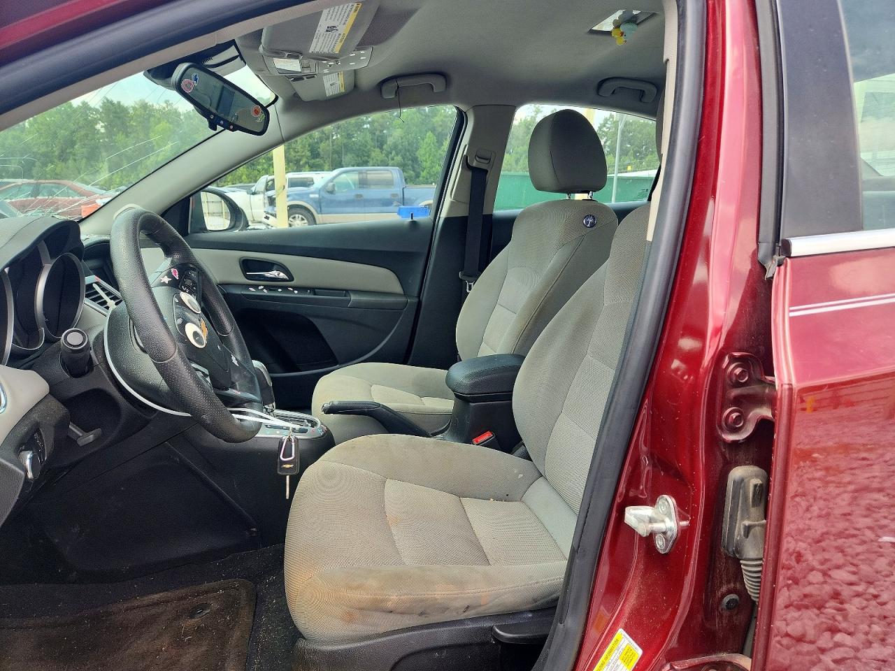 2015 Chevrolet Cruze Lt Burgundy vin: 1G1PC5SB4F7214077
