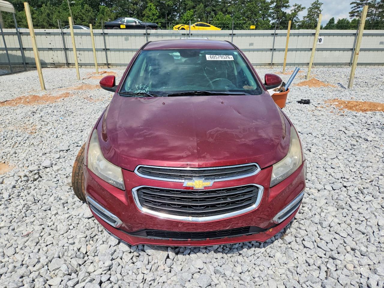 2015 Chevrolet Cruze Lt Burgundy vin: 1G1PC5SB4F7214077