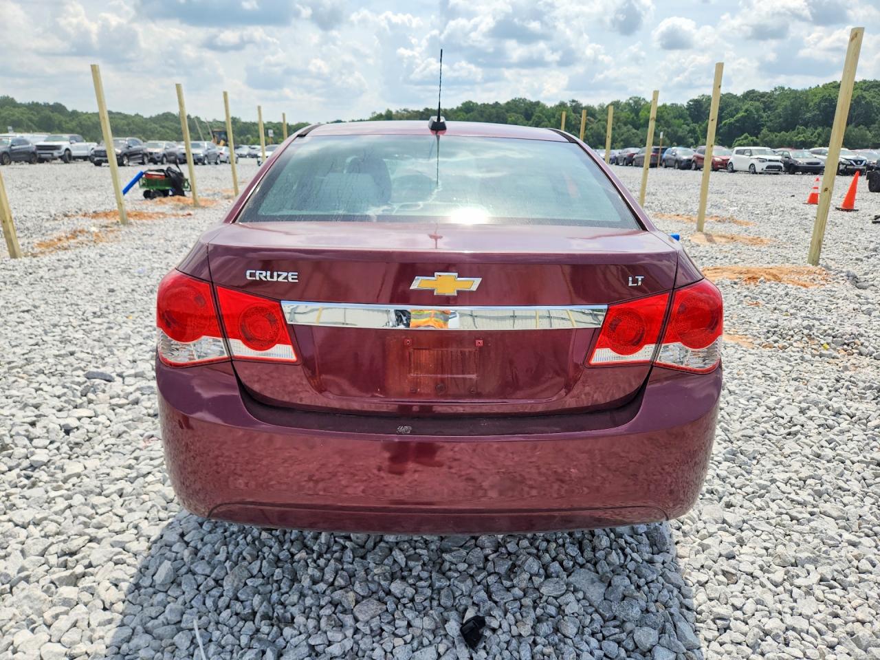 2015 Chevrolet Cruze Lt Burgundy vin: 1G1PC5SB4F7214077