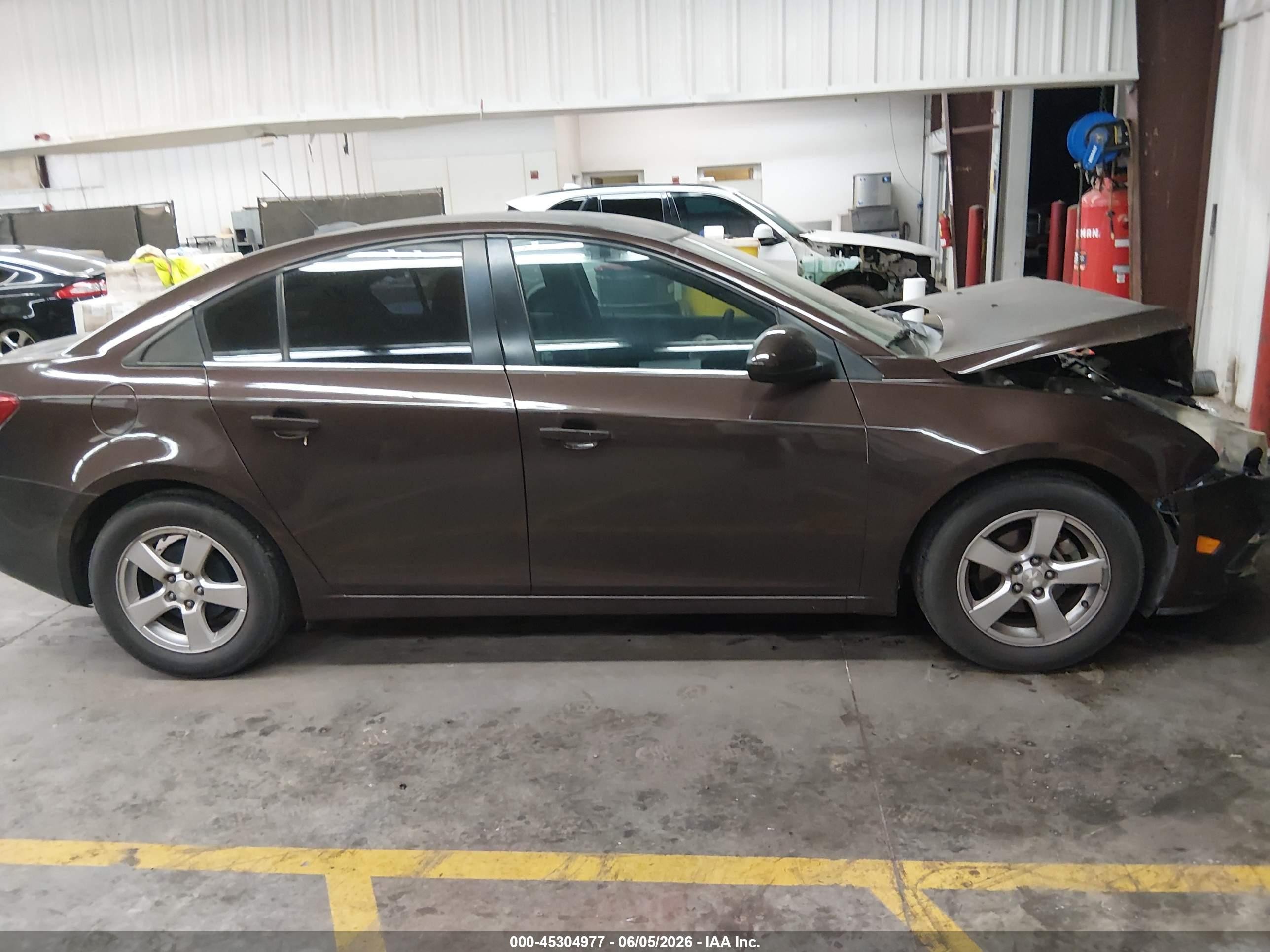 2015 Chevrolet Cruze 1lt Auto Maroon vin: 1G1PC5SB4F7247516