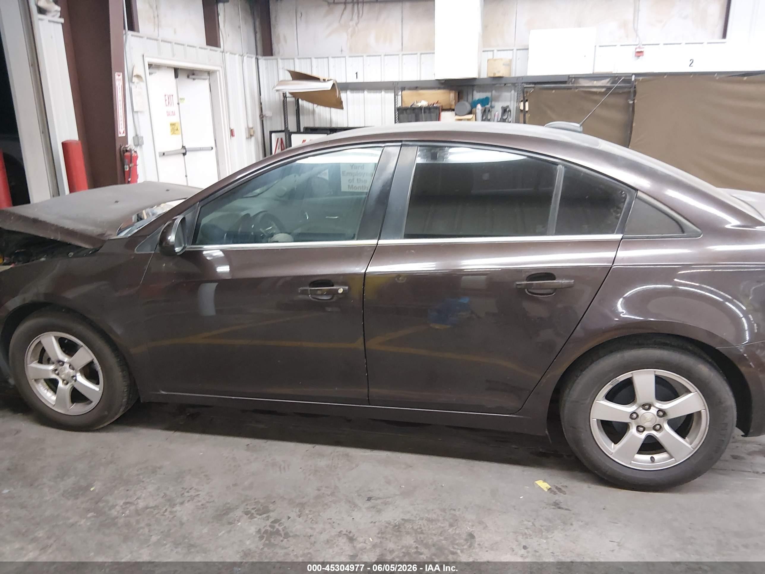2015 Chevrolet Cruze 1lt Auto Maroon vin: 1G1PC5SB4F7247516