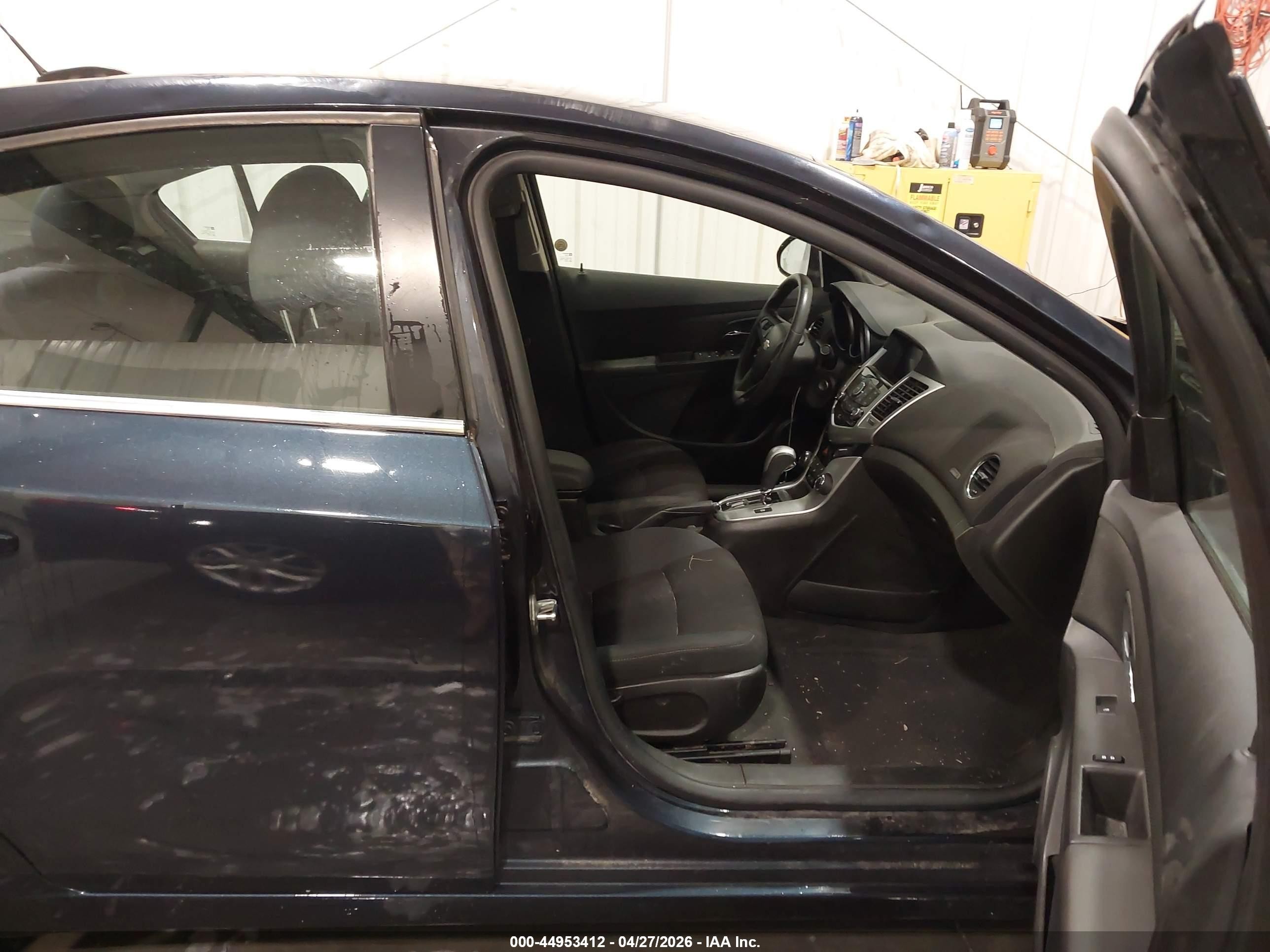 2015 Chevrolet Cruze 1lt Auto Blue vin: 1G1PC5SB4F7258788