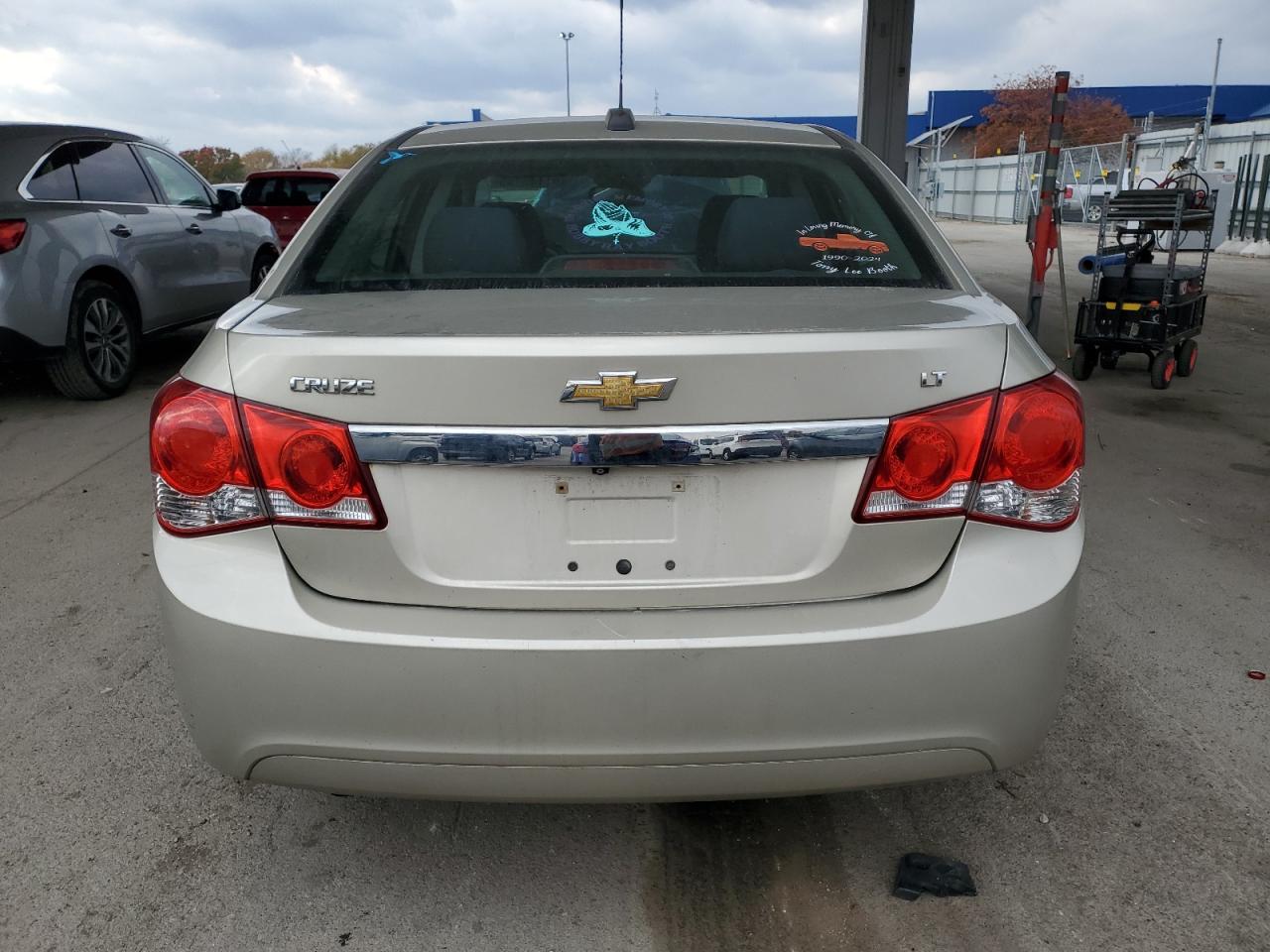 2015 Chevrolet Cruze Lt Beige vin: 1G1PC5SB4F7284422