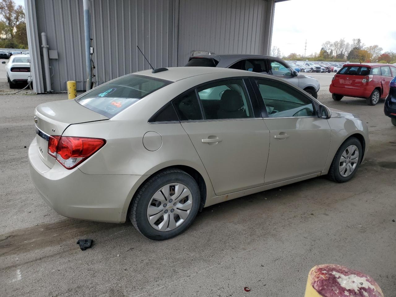 2015 Chevrolet Cruze Lt Beige vin: 1G1PC5SB4F7284422