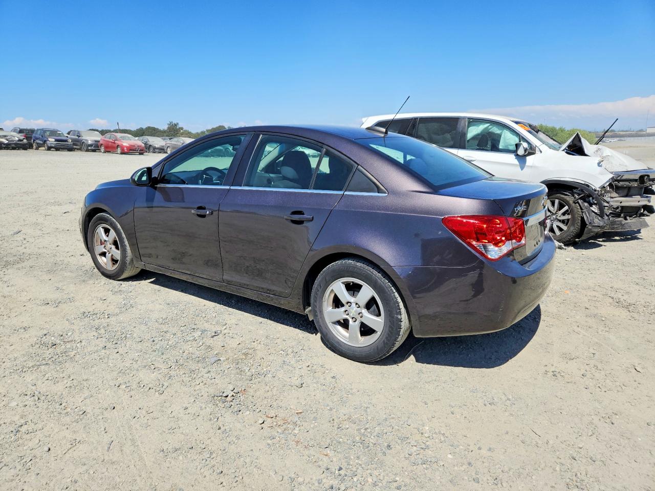 2015 Chevrolet Cruze Lt Gray vin: 1G1PC5SB4F7290561