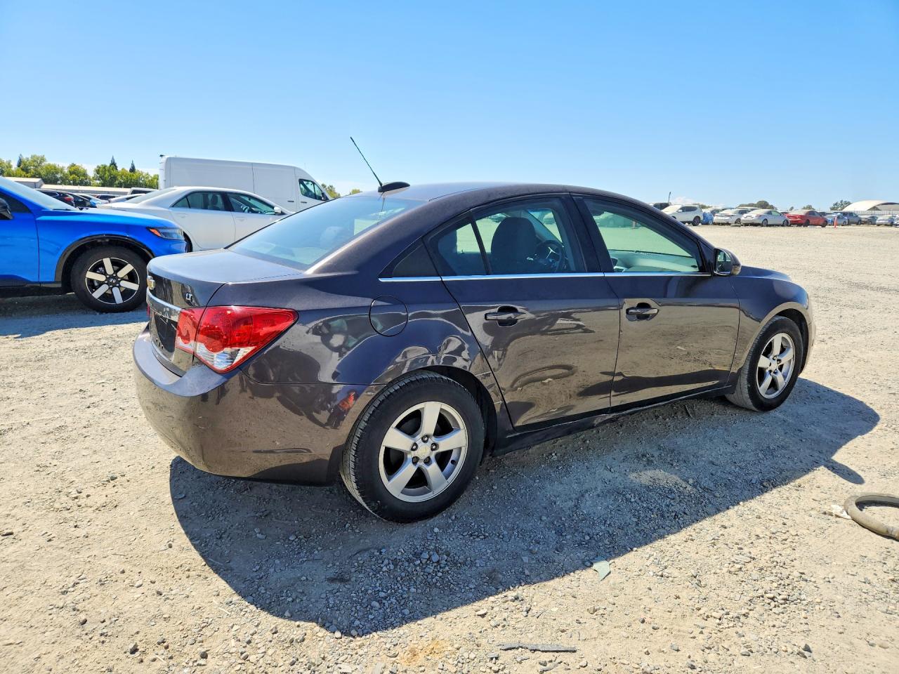 2015 Chevrolet Cruze Lt Gray vin: 1G1PC5SB4F7290561