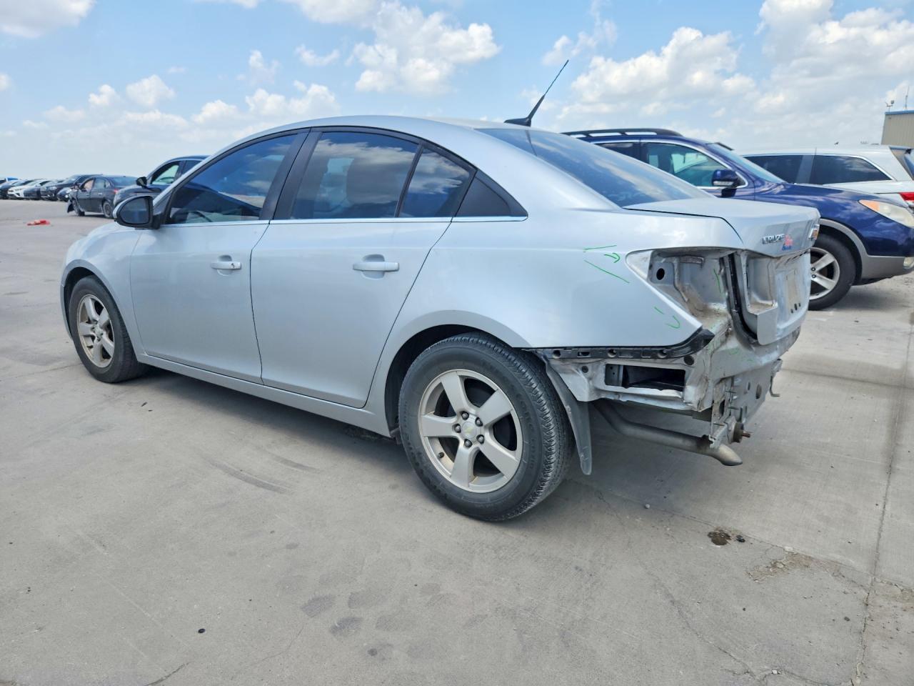 2013 Chevrolet Cruze Lt Silver vin: 1G1PC5SB5D7158616