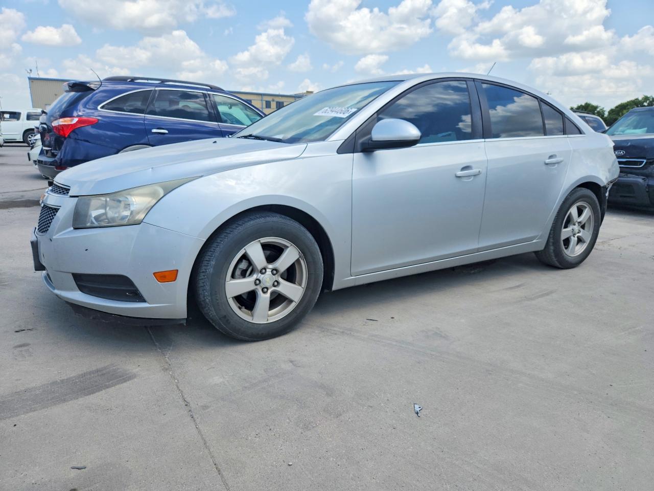 2013 Chevrolet Cruze Lt Silver vin: 1G1PC5SB5D7158616