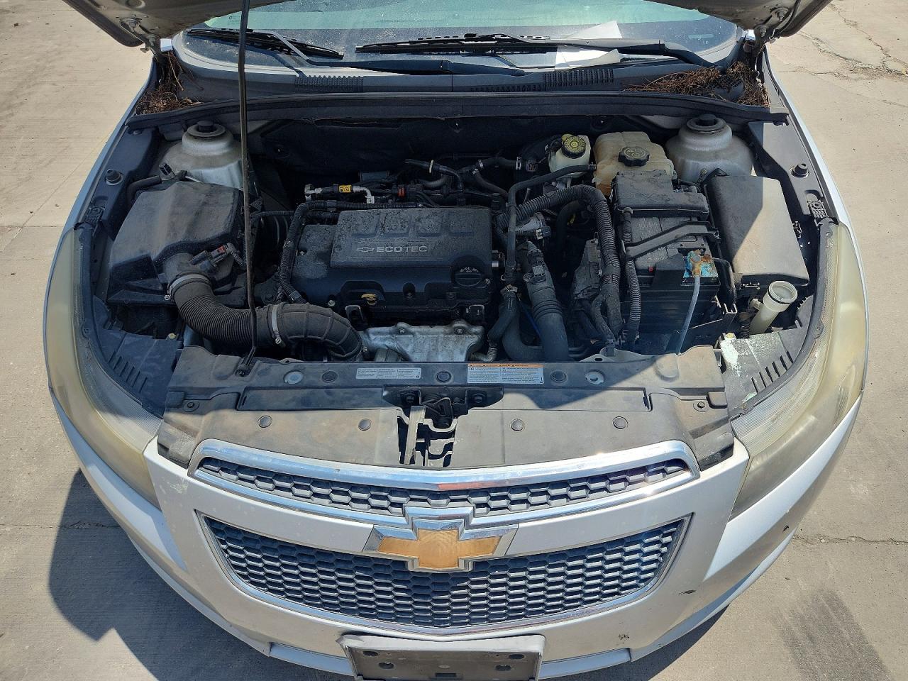 2013 Chevrolet Cruze Lt Silver vin: 1G1PC5SB5D7158616