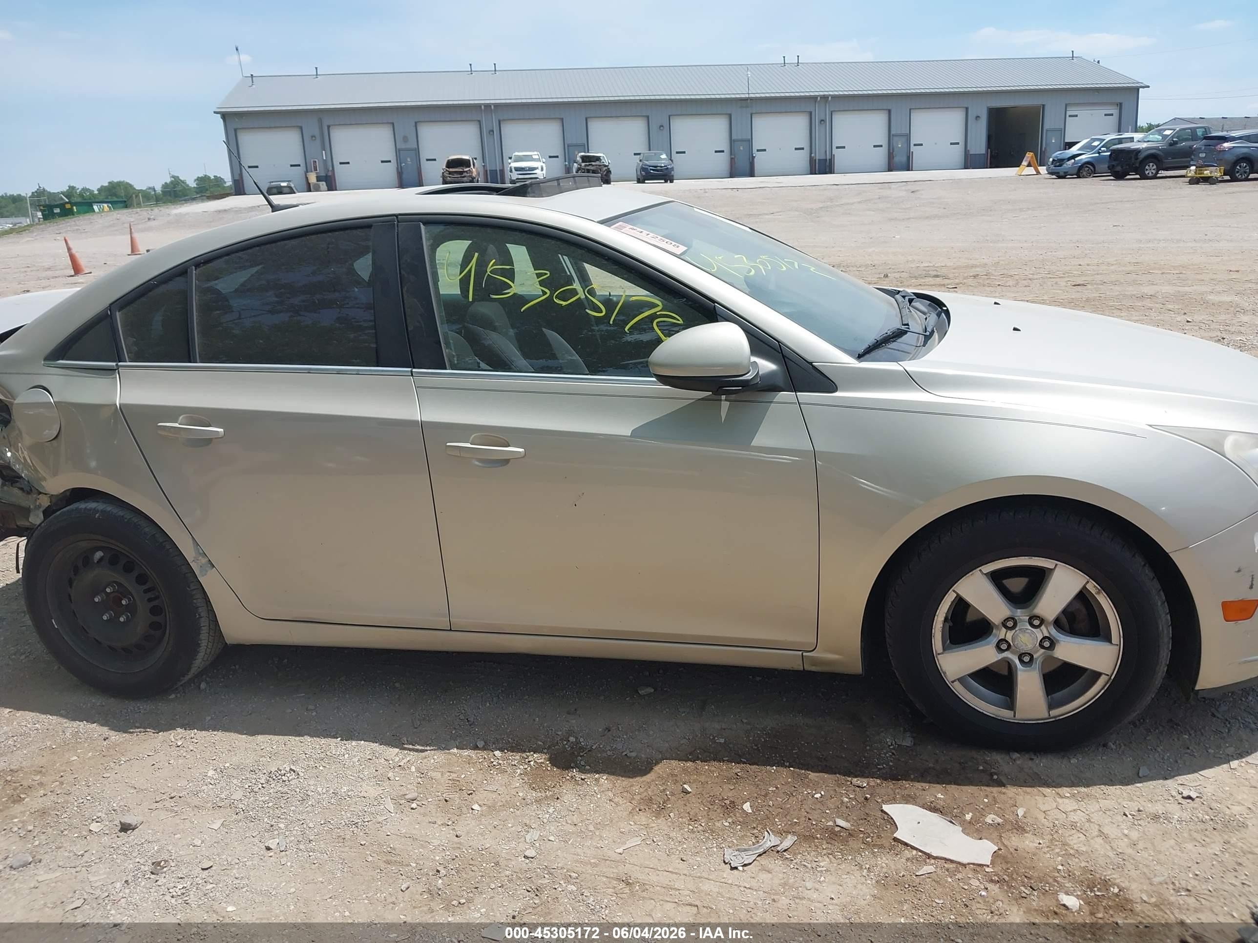 2013 Chevrolet Cruze 1lt Auto Gold vin: 1G1PC5SB5D7196377