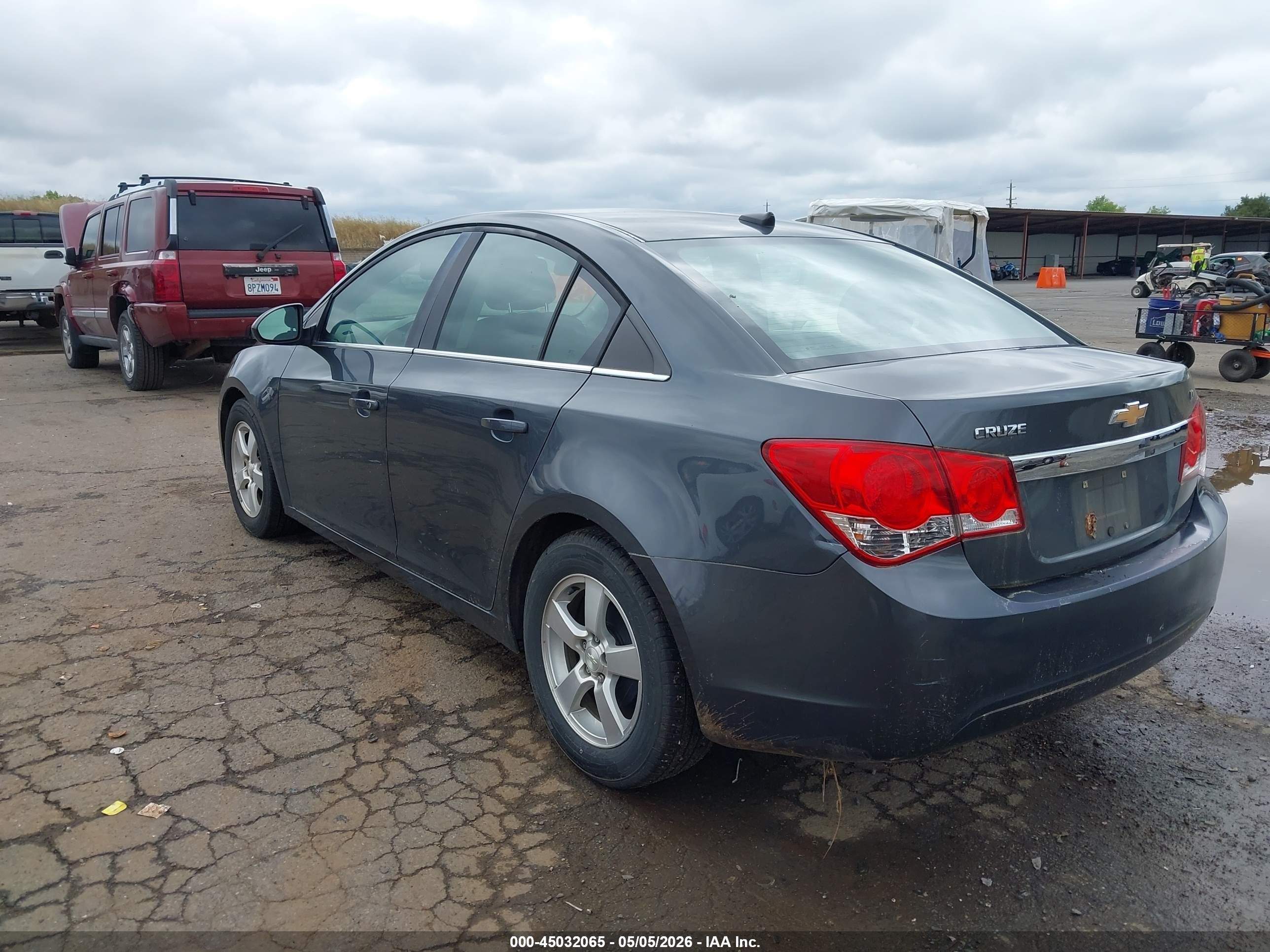 2013 Chevrolet Cruze 1lt Auto Серый vin: 1G1PC5SB5D7203876