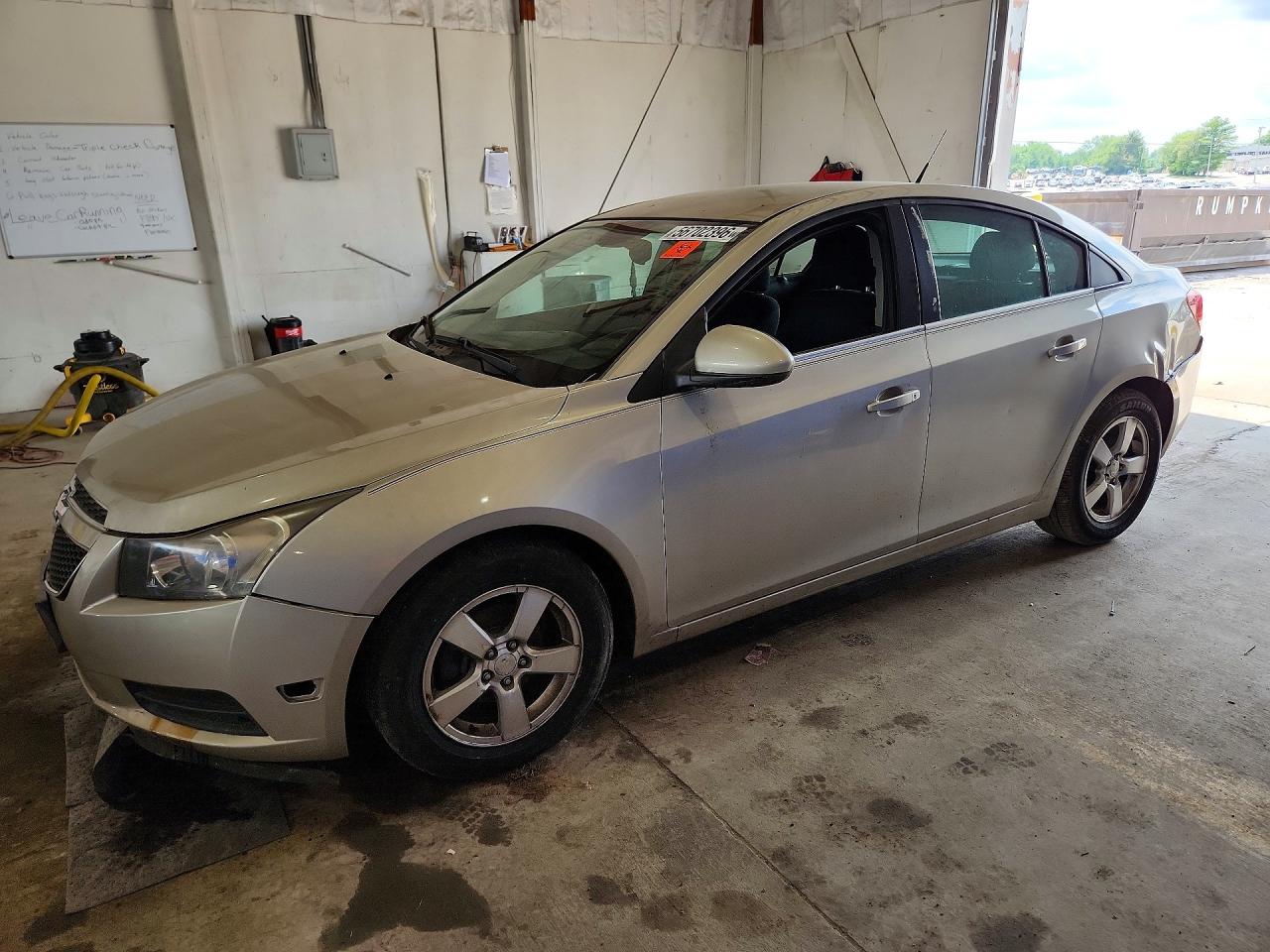 2013 Chevrolet Cruze Lt Beige vin: 1G1PC5SB5D7235002