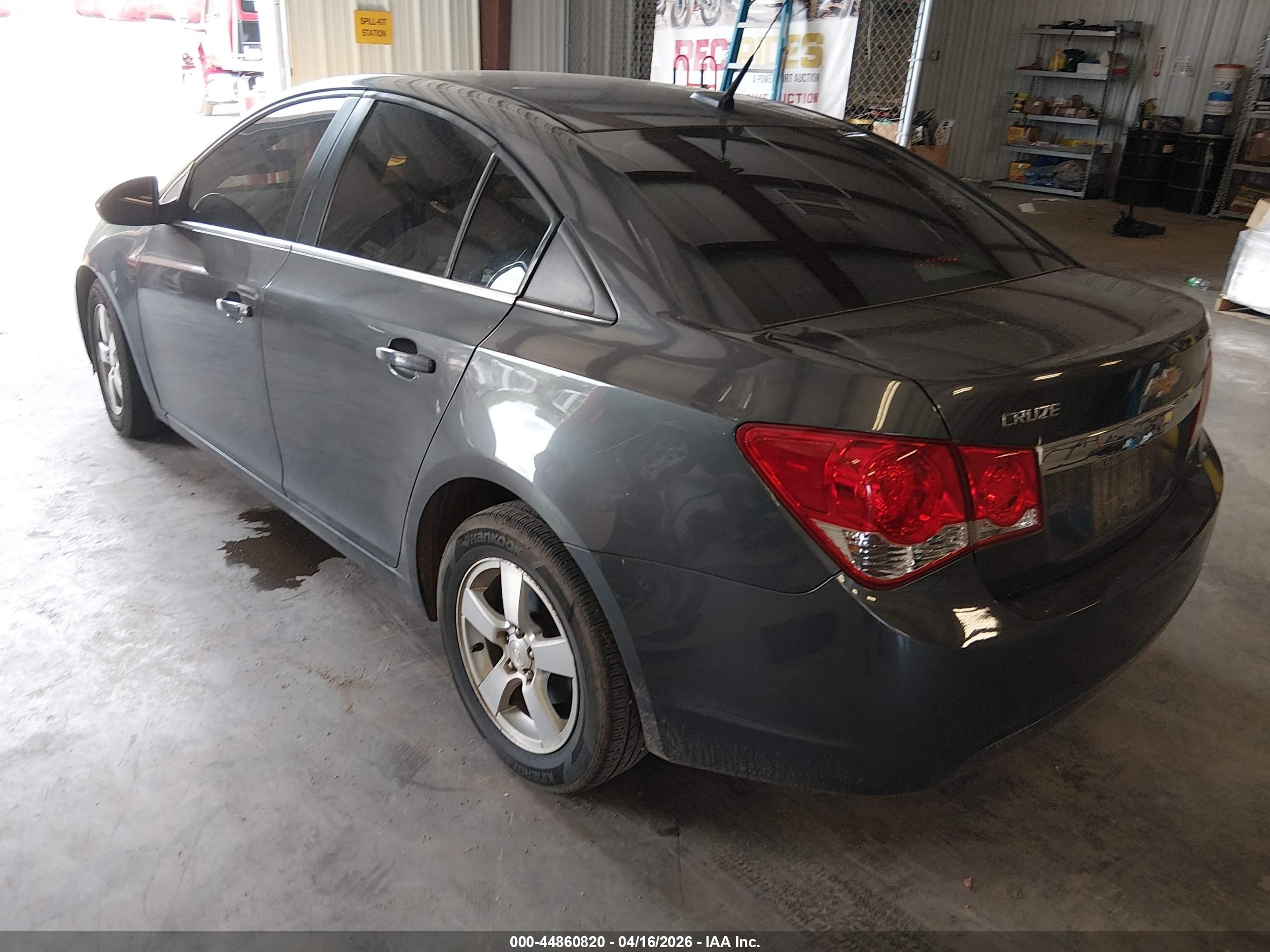 2013 Chevrolet Cruze 1lt Auto Gray vin: 1G1PC5SB5D7238630