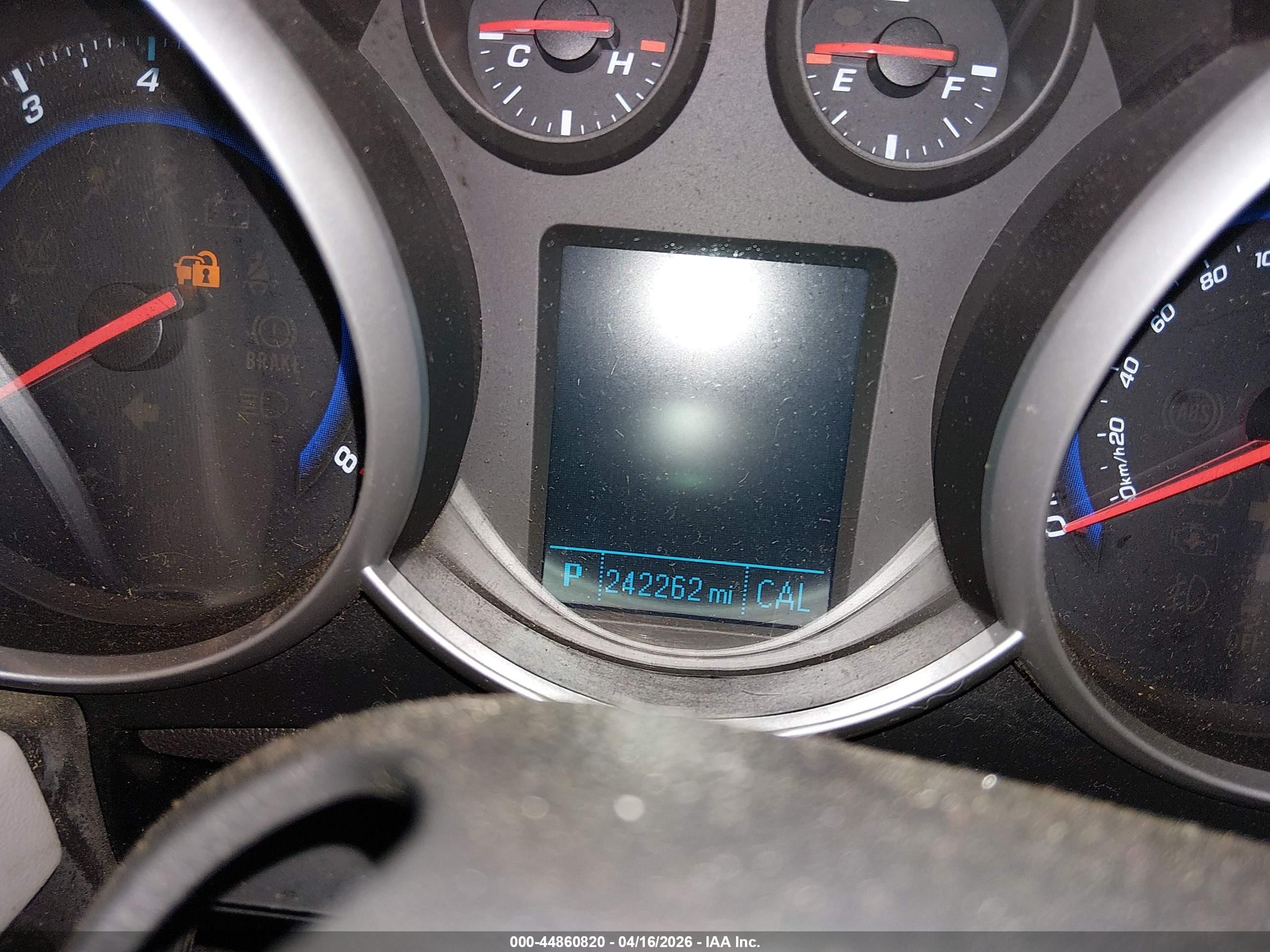 2013 Chevrolet Cruze 1lt Auto Gray vin: 1G1PC5SB5D7238630