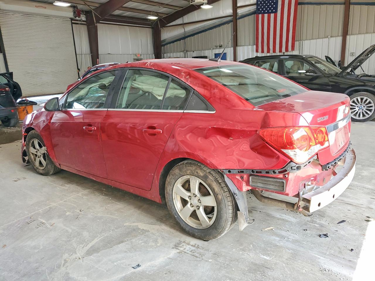 2013 Chevrolet Cruze Lt Red vin: 1G1PC5SB5D7247781