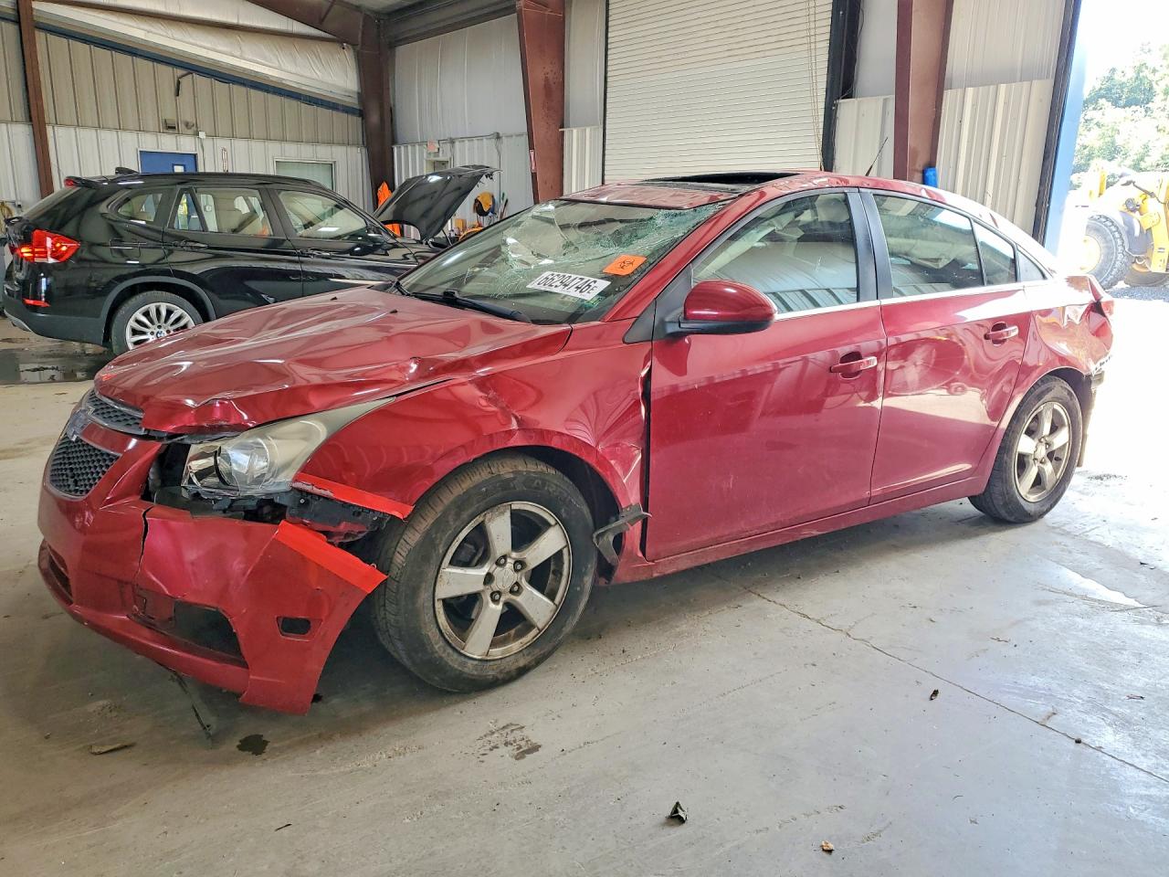 2013 Chevrolet Cruze Lt Red vin: 1G1PC5SB5D7247781