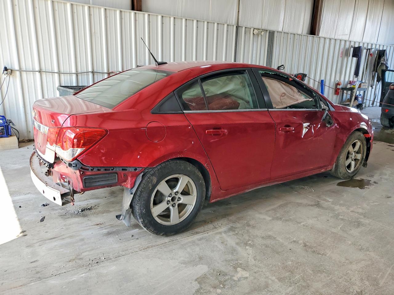 2013 Chevrolet Cruze Lt Red vin: 1G1PC5SB5D7247781