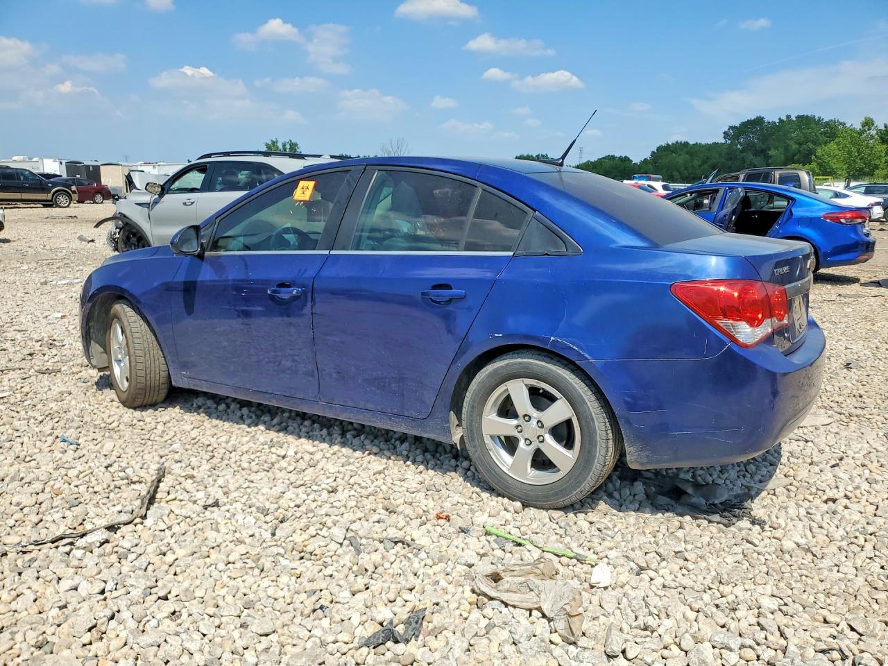 2013 Chevrolet Cruze Lt Blue vin: 1G1PC5SB5D7263642