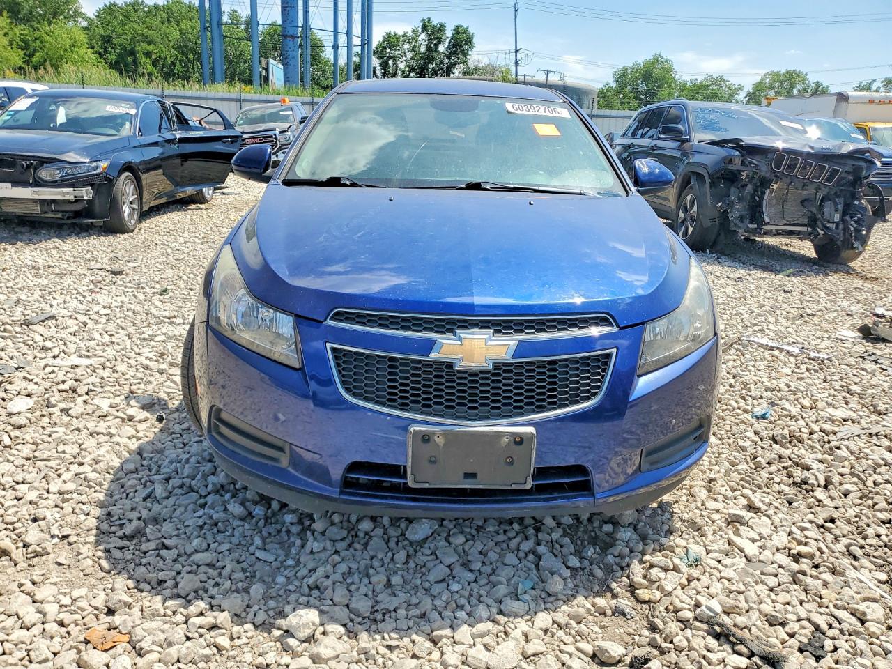 2013 Chevrolet Cruze Lt Blue vin: 1G1PC5SB5D7263642