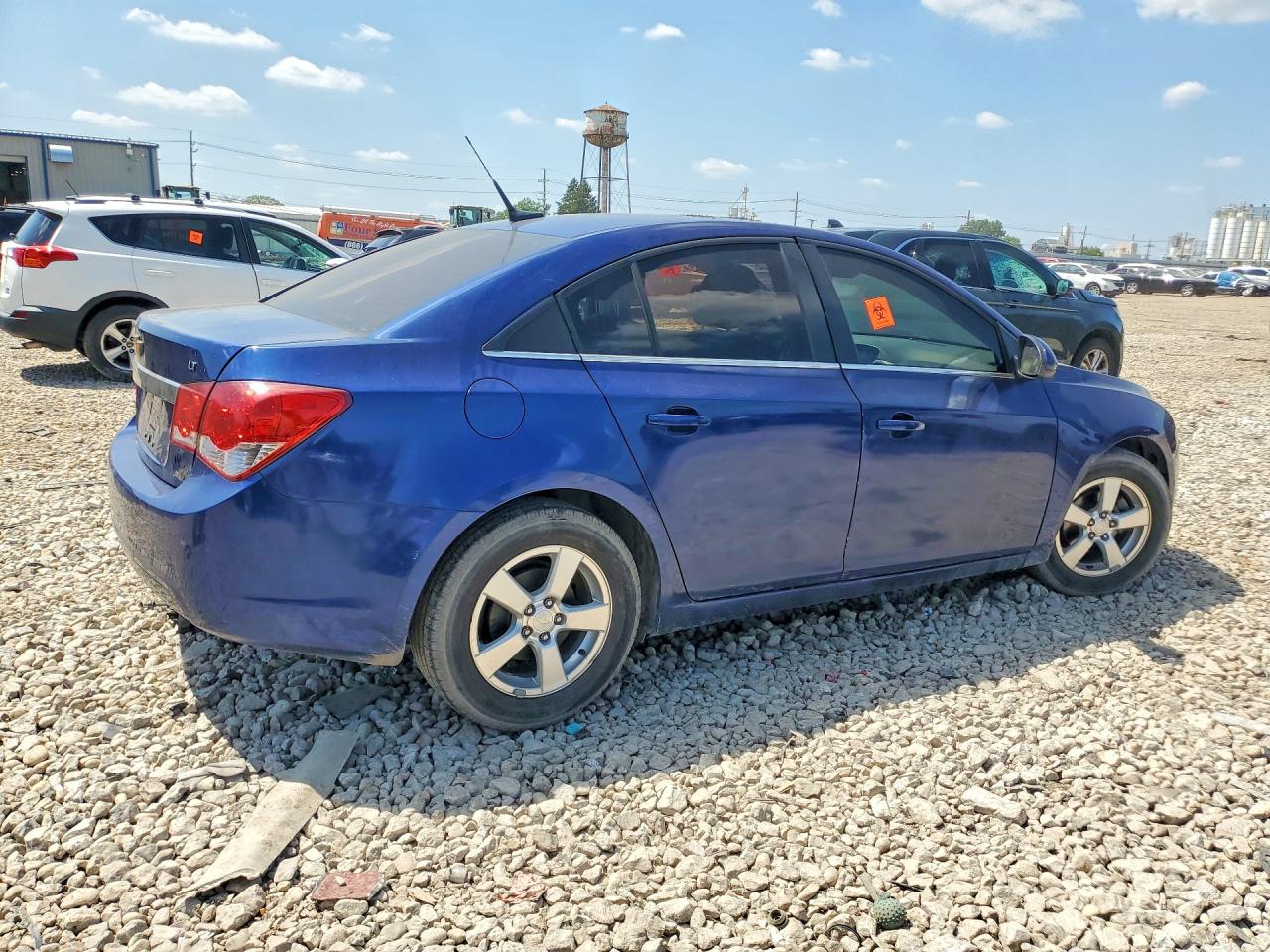 2013 Chevrolet Cruze Lt Blue vin: 1G1PC5SB5D7263642