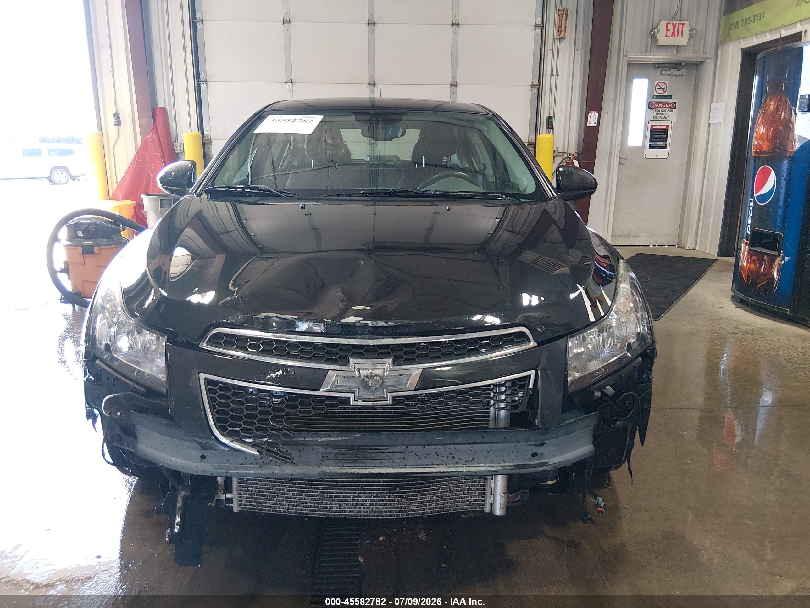 2013 Chevrolet Cruze 1lt Auto Black vin: 1G1PC5SB5D7284457