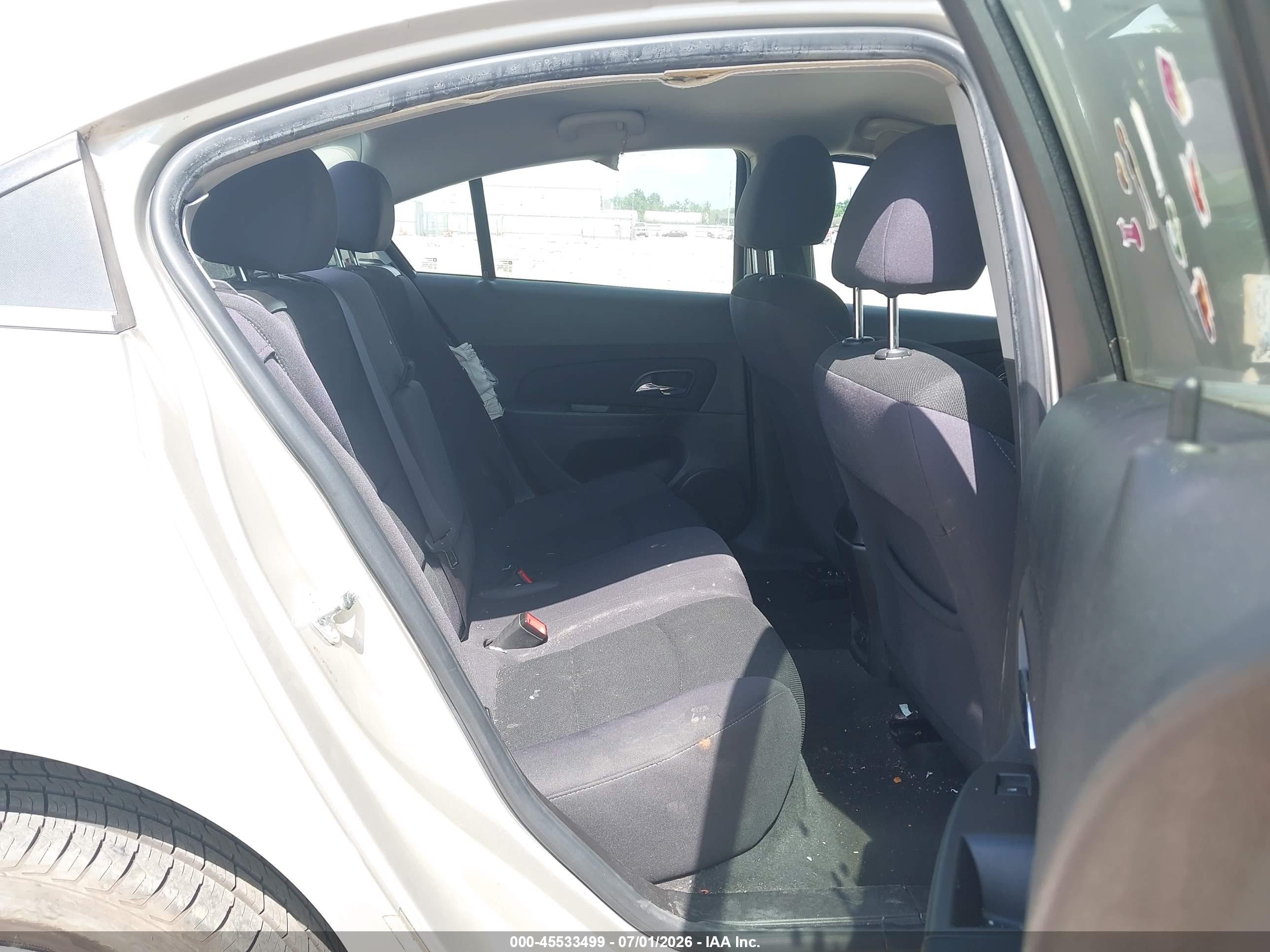 2013 Chevrolet Cruze 1lt Auto Cream vin: 1G1PC5SB5D7312127