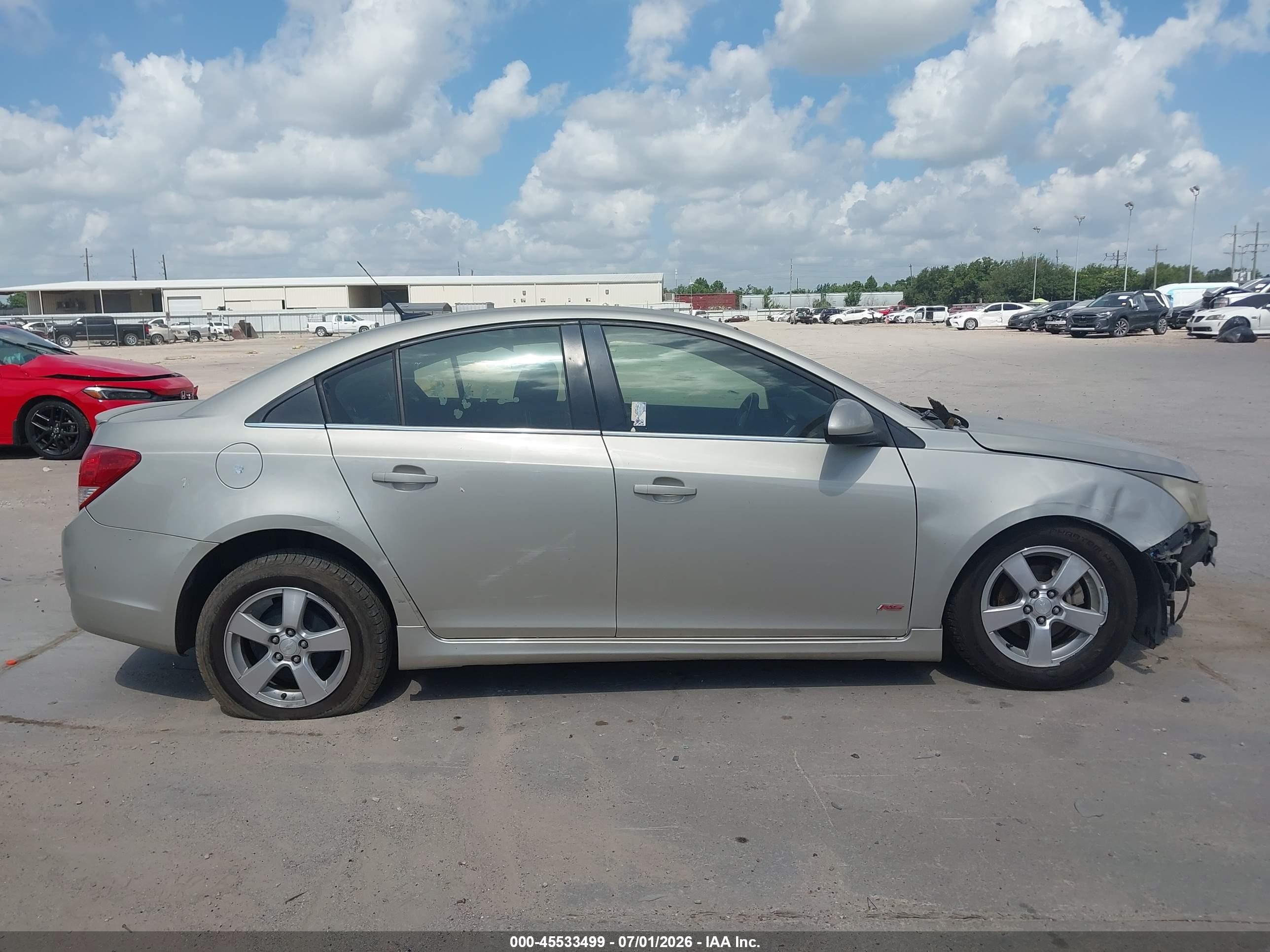 2013 Chevrolet Cruze 1lt Auto Cream vin: 1G1PC5SB5D7312127