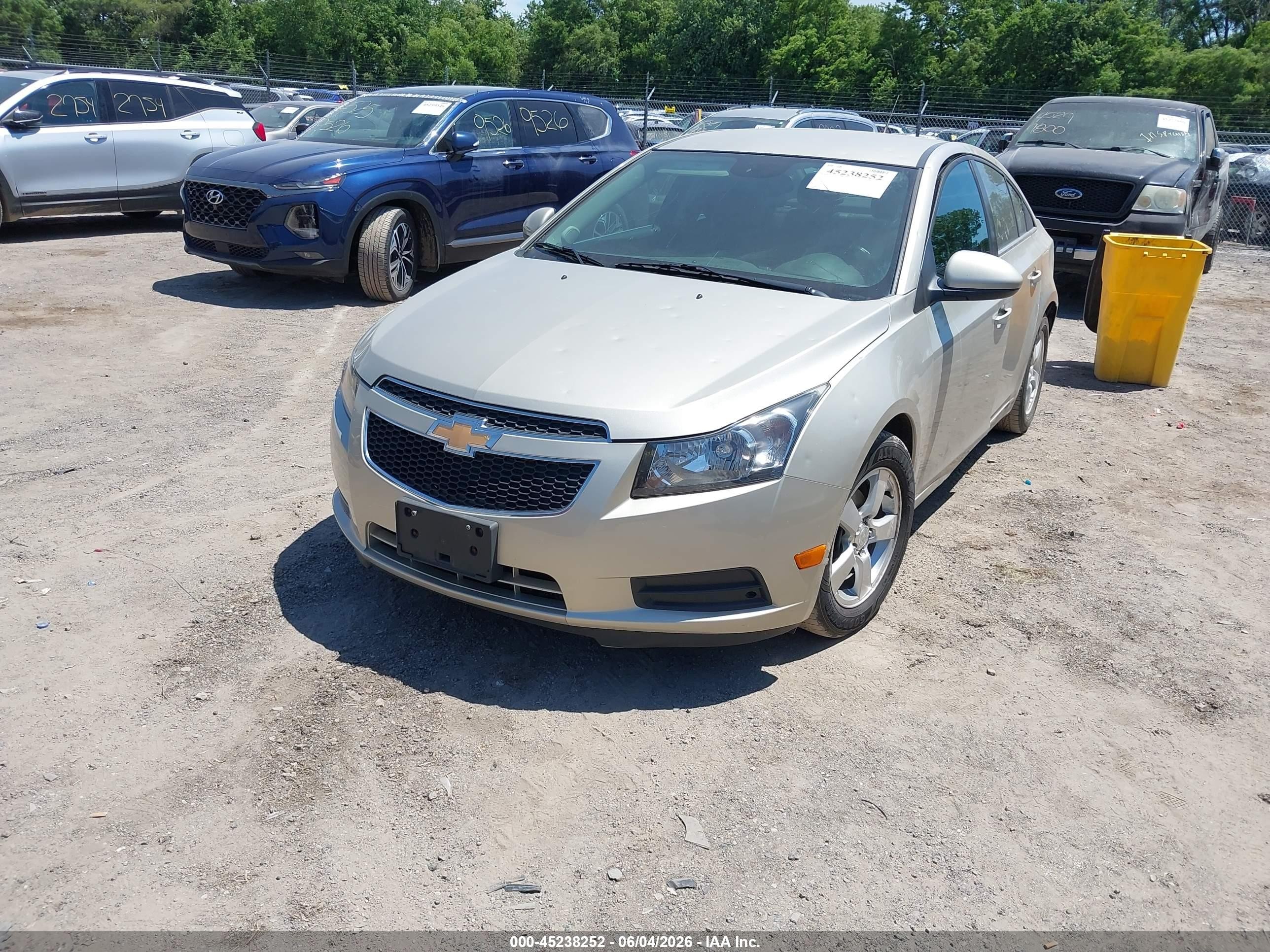 2013 Chevrolet Cruze 1lt Auto Gold vin: 1G1PC5SB5D7321555