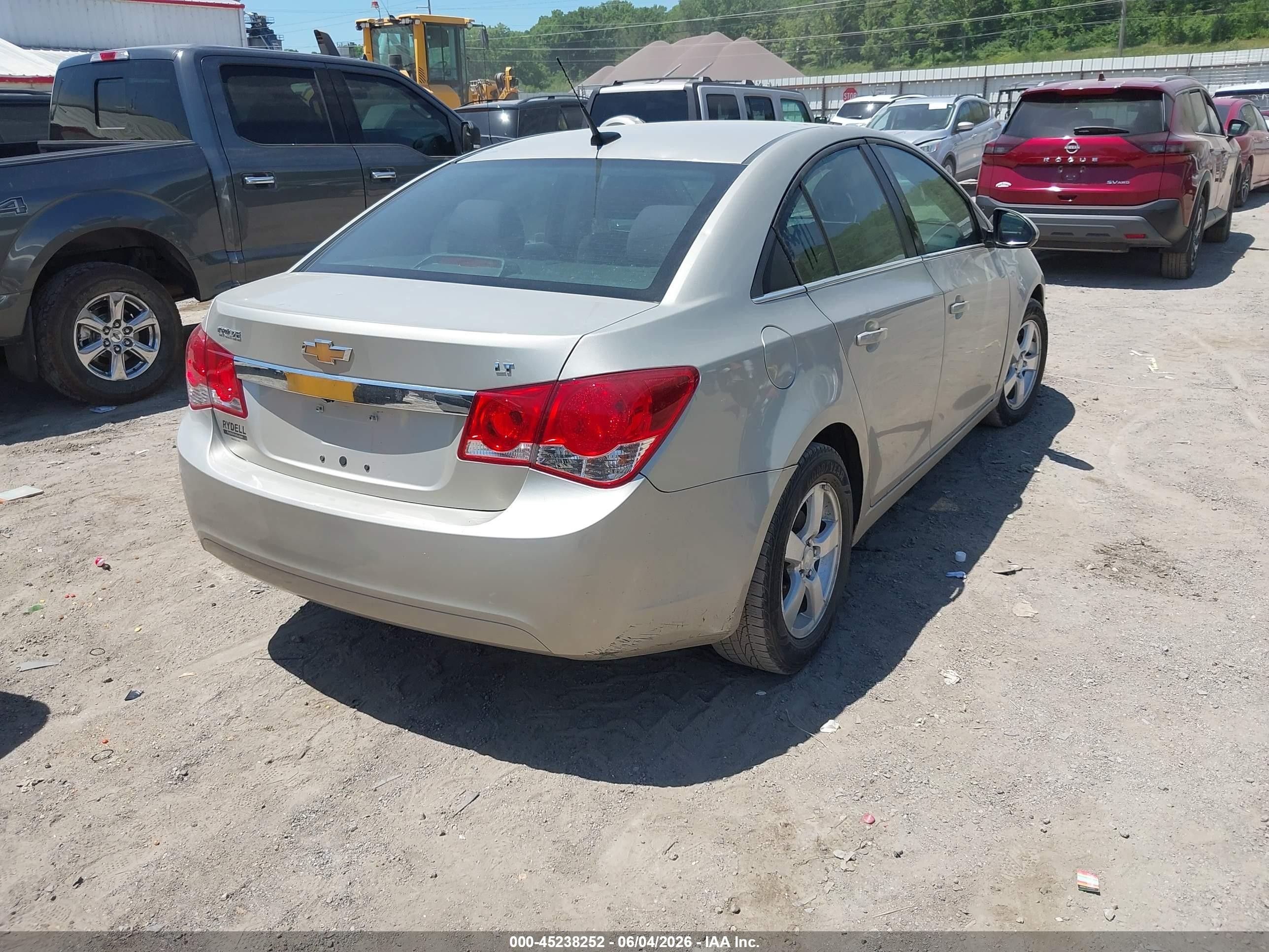 2013 Chevrolet Cruze 1lt Auto Gold vin: 1G1PC5SB5D7321555