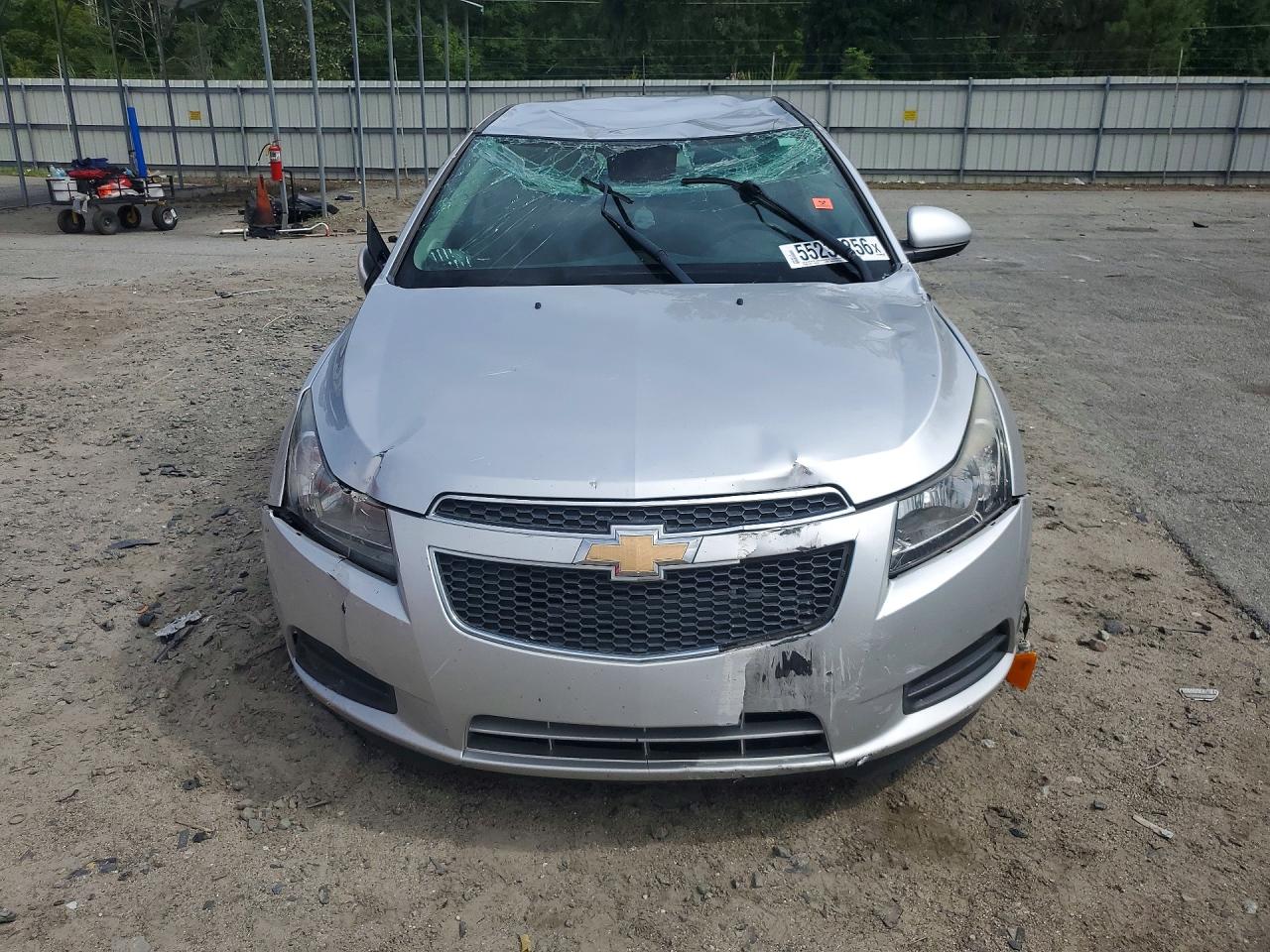 2014 Chevrolet Cruze Lt Silver vin: 1G1PC5SB5E7105870