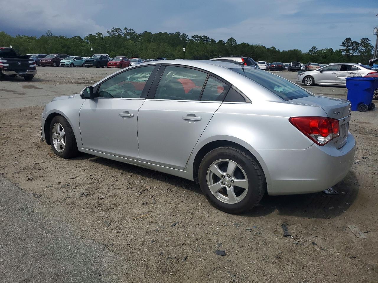 2014 Chevrolet Cruze Lt Silver vin: 1G1PC5SB5E7105870