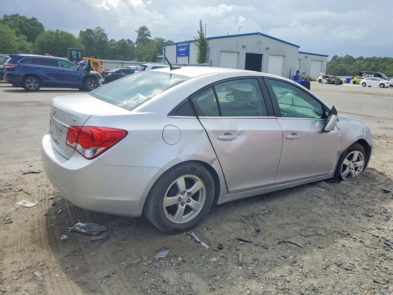 2014 Chevrolet Cruze Lt Silver vin: 1G1PC5SB5E7105870