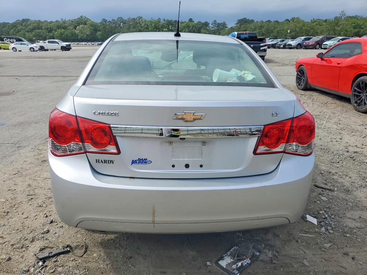 2014 Chevrolet Cruze Lt Silver vin: 1G1PC5SB5E7105870