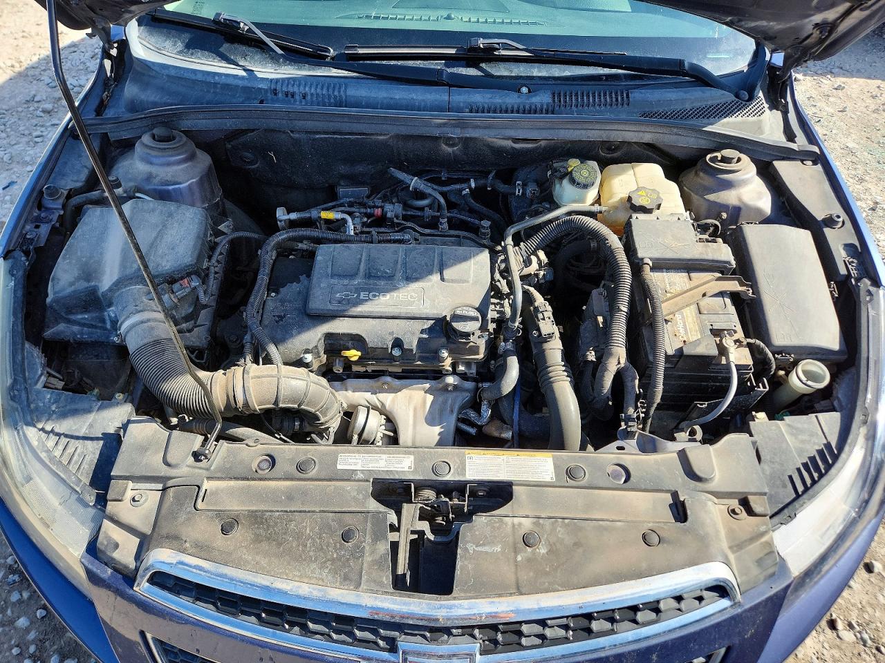 2014 Chevrolet Cruze Lt Blue vin: 1G1PC5SB5E7105996