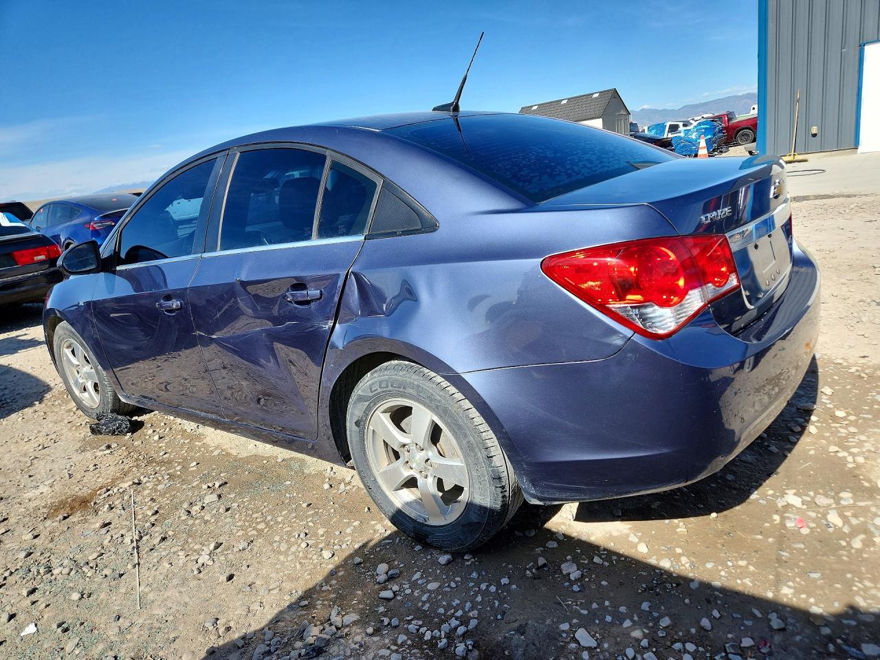2014 Chevrolet Cruze Lt Blue vin: 1G1PC5SB5E7105996