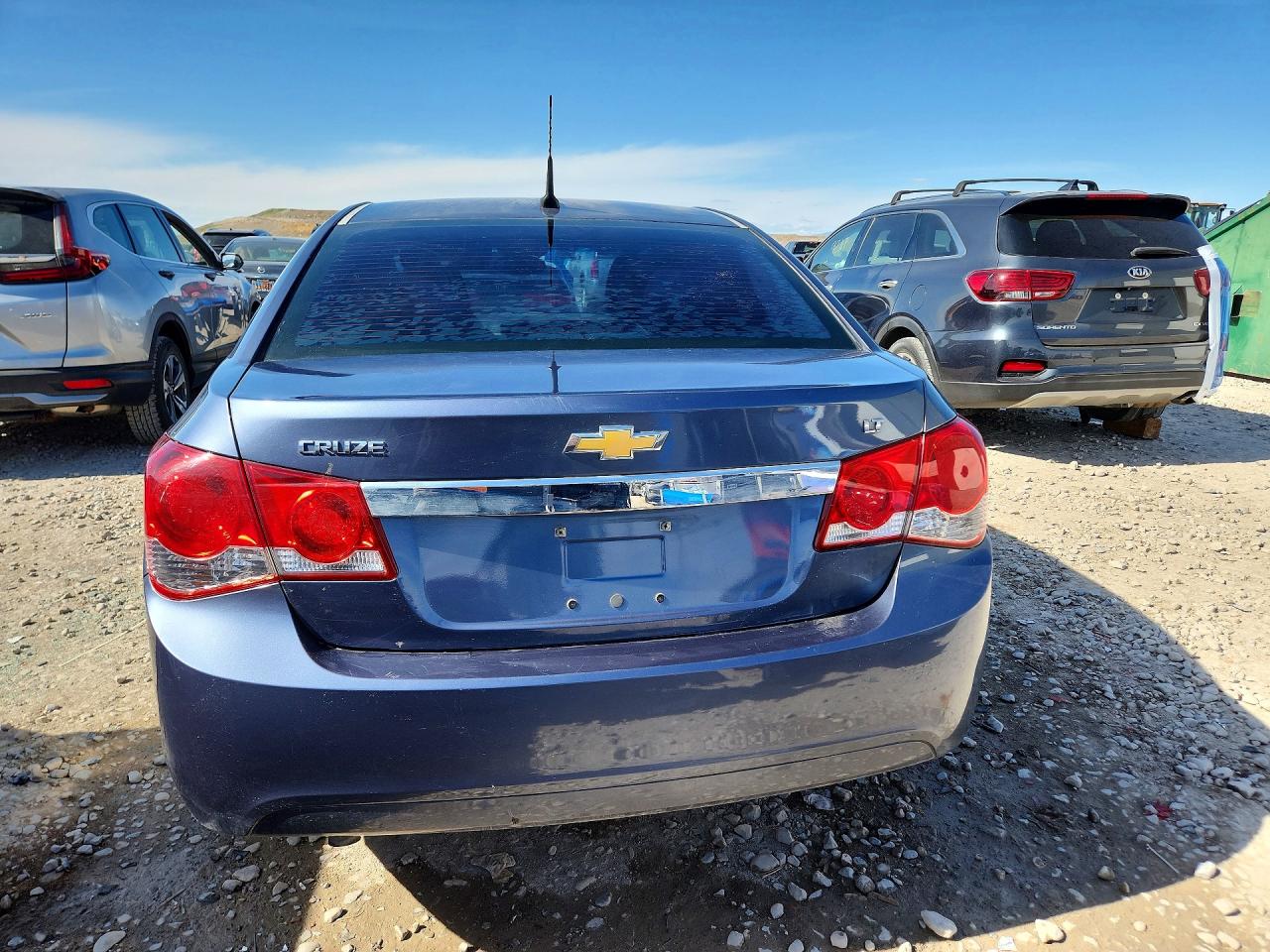2014 Chevrolet Cruze Lt Blue vin: 1G1PC5SB5E7105996