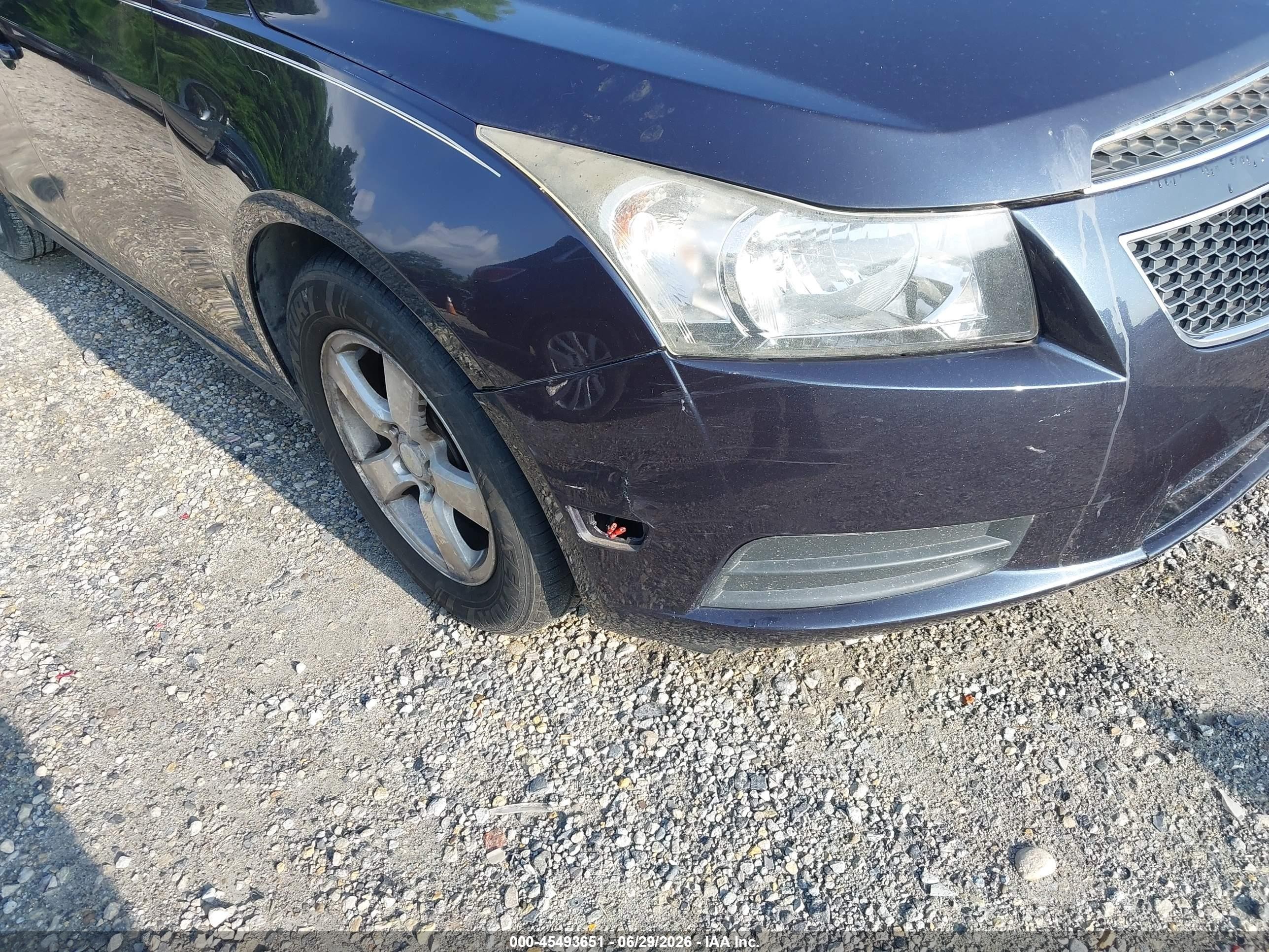 2014 Chevrolet Cruze 1lt Auto Gray vin: 1G1PC5SB5E7130395