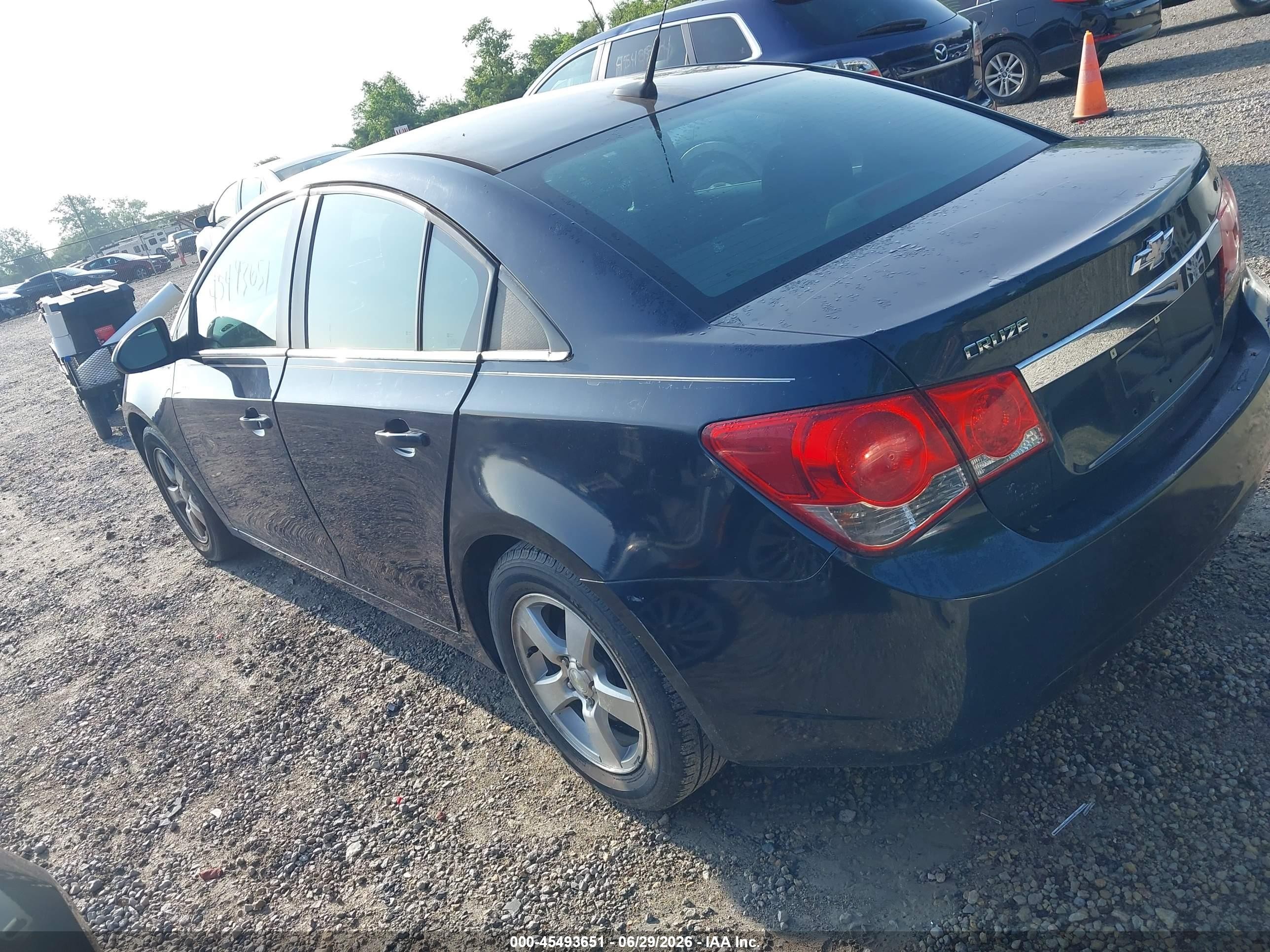 2014 Chevrolet Cruze 1lt Auto Gray vin: 1G1PC5SB5E7130395