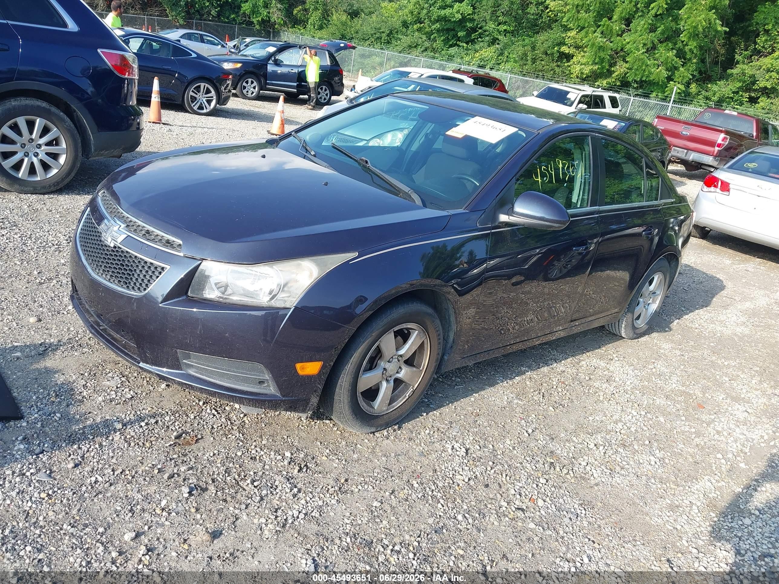 2014 Chevrolet Cruze 1lt Auto Gray vin: 1G1PC5SB5E7130395