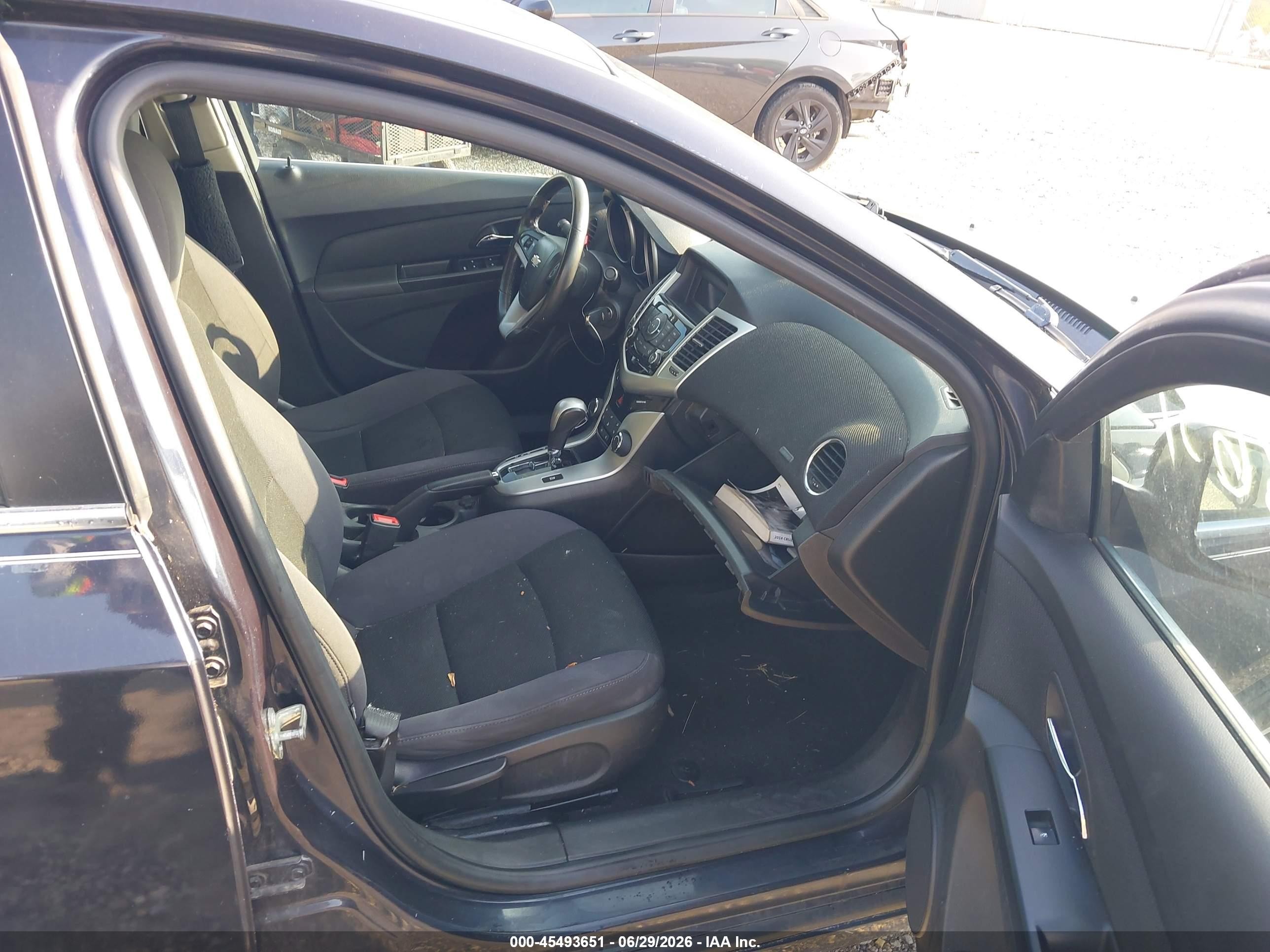 2014 Chevrolet Cruze 1lt Auto Gray vin: 1G1PC5SB5E7130395