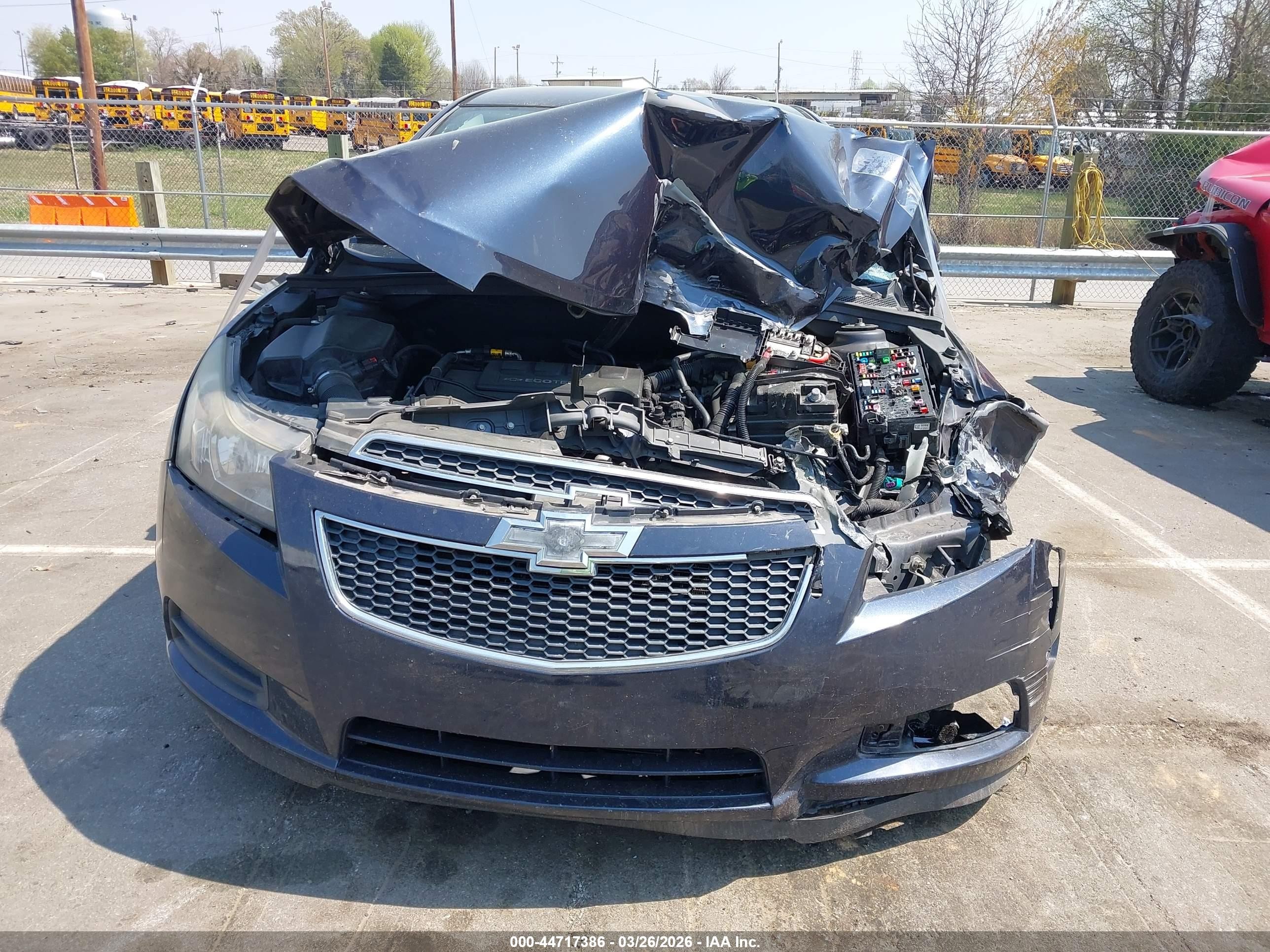 2014 Chevrolet Cruze 1lt Auto Dark Blue vin: 1G1PC5SB5E7141882
