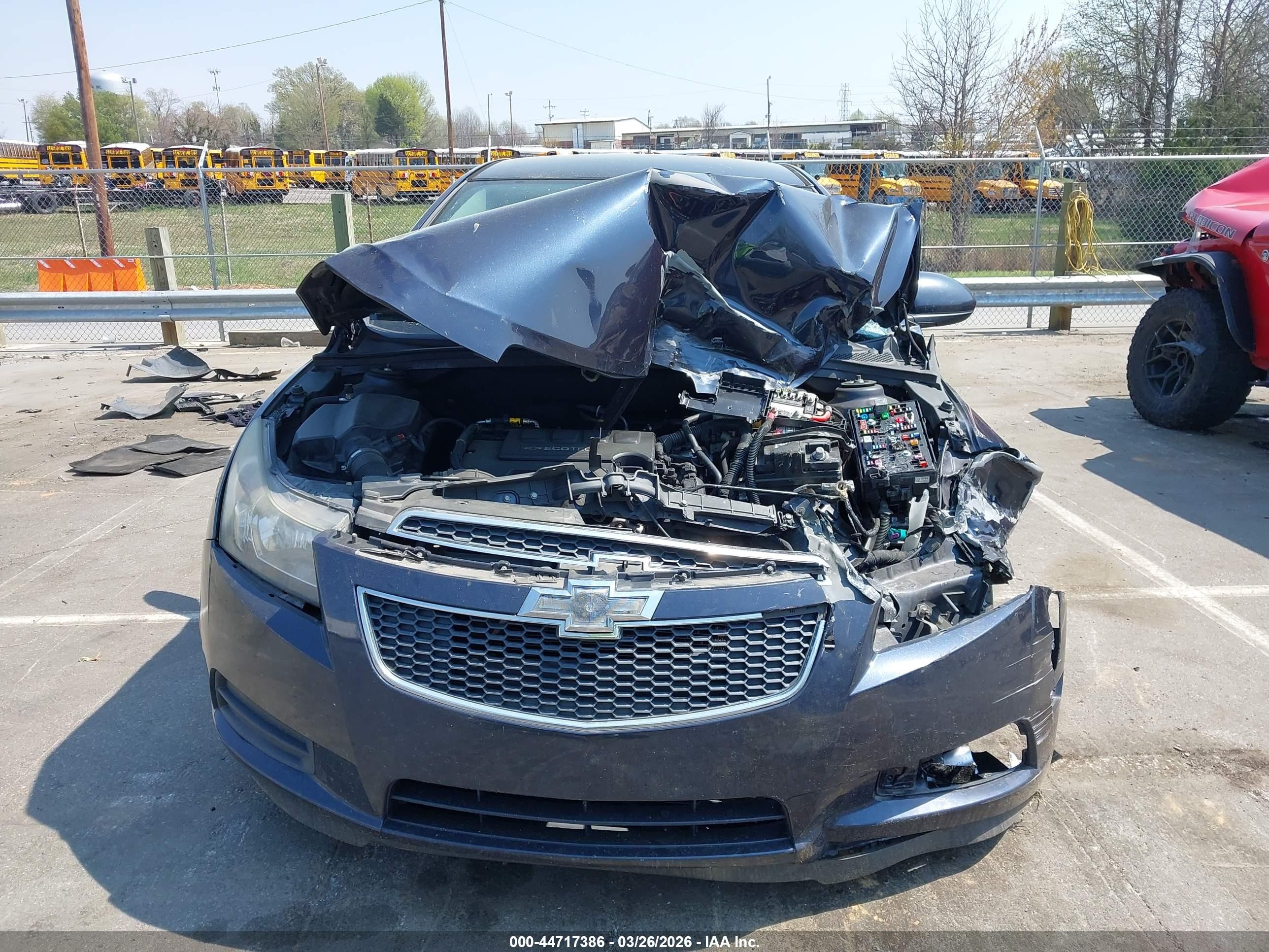 2014 Chevrolet Cruze 1lt Auto Dark Blue vin: 1G1PC5SB5E7141882