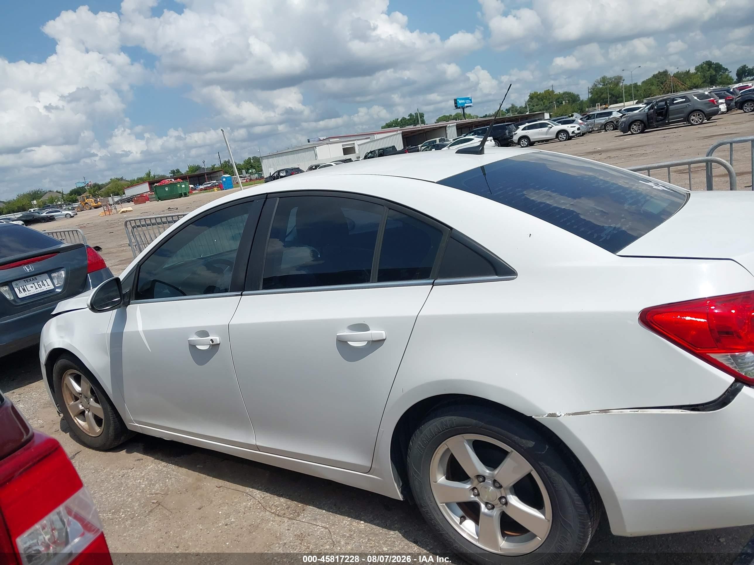 2014 Chevrolet Cruze 1lt Auto White vin: 1G1PC5SB5E7159864
