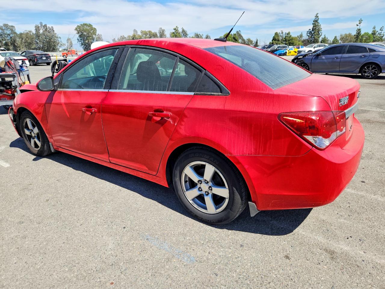 2014 Chevrolet Cruze Lt Red vin: 1G1PC5SB5E7169973