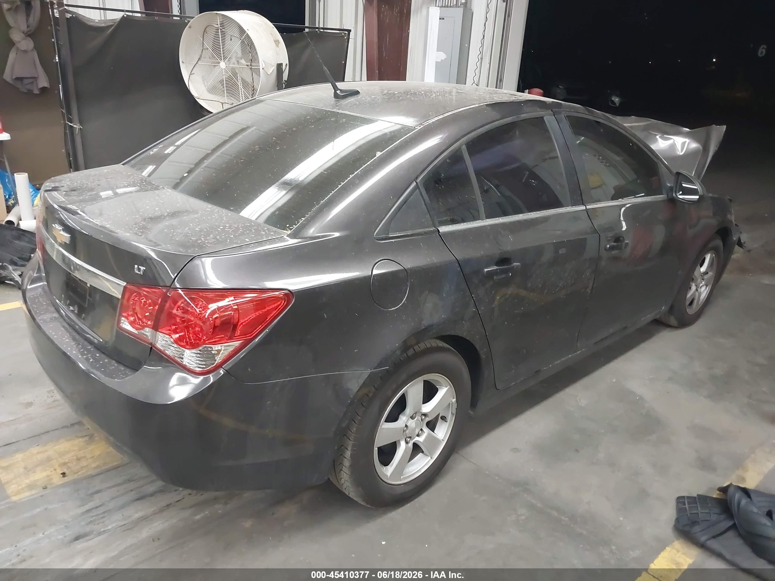 2014 Chevrolet Cruze 1lt Auto Серый vin: 1G1PC5SB5E7209193