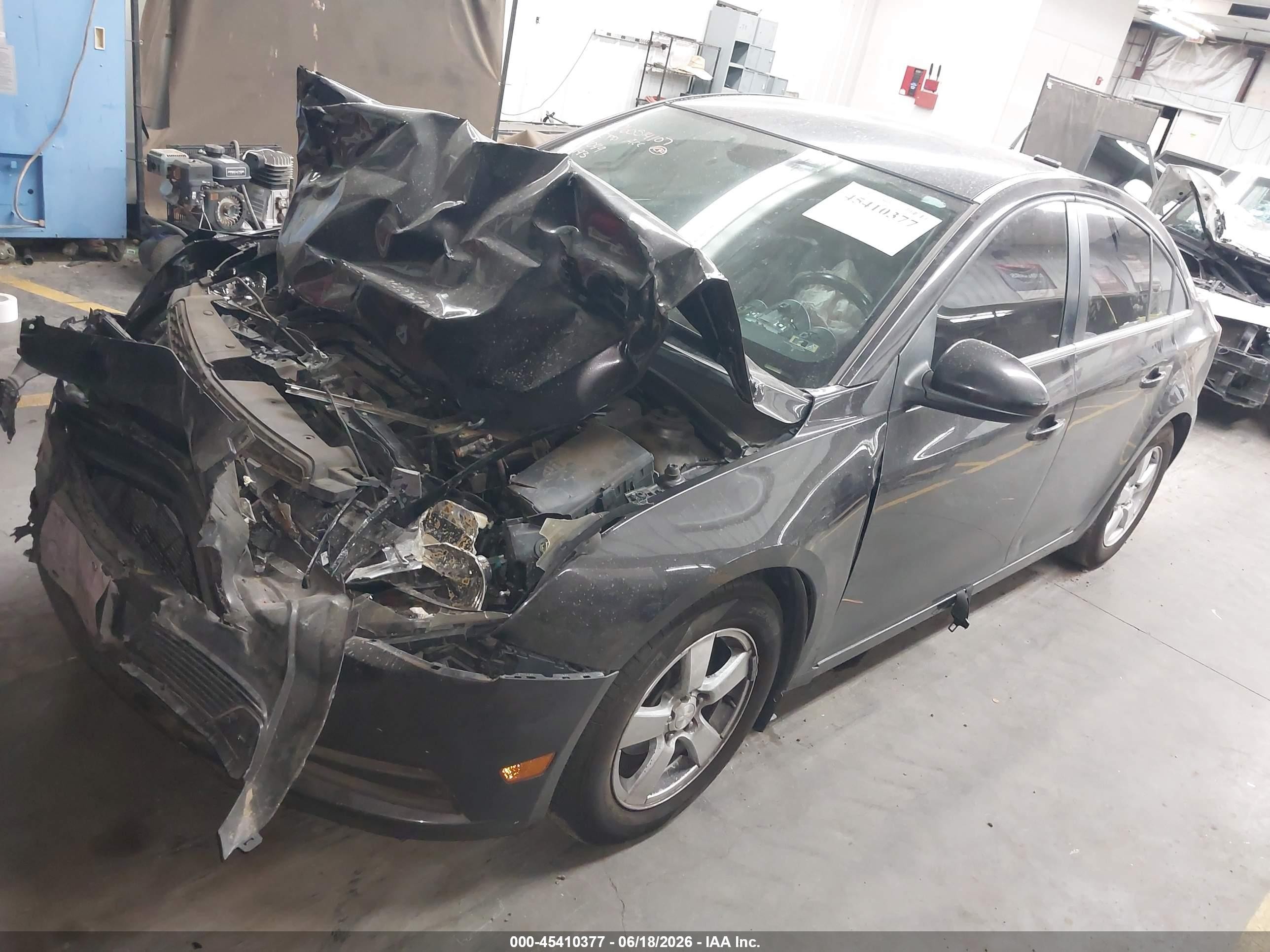 2014 Chevrolet Cruze 1lt Auto Серый vin: 1G1PC5SB5E7209193